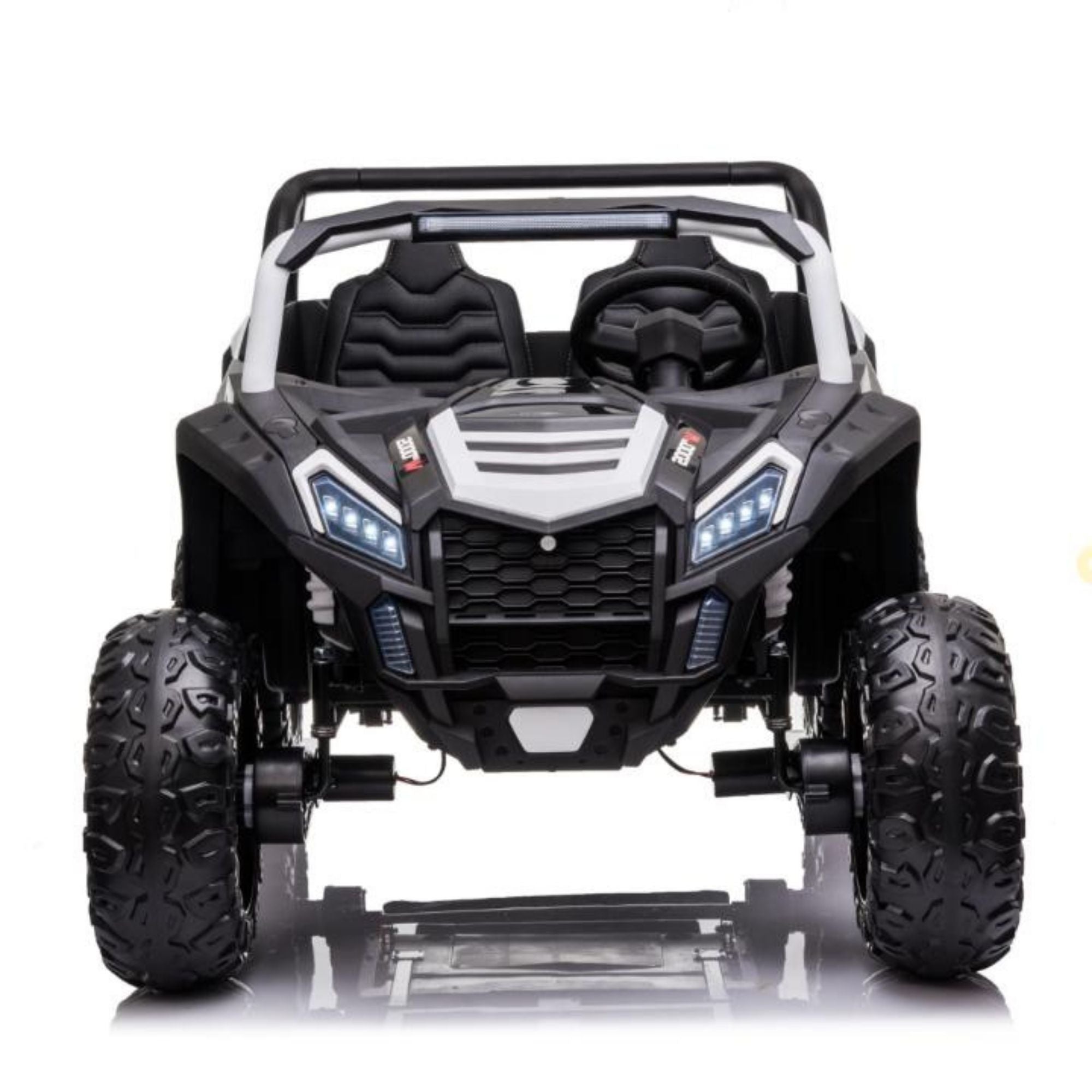 2 Seater XXL Edition Blade BT 24V/4WD Kids Exclusive Buggy/UTV With Rubber Wheels, Leather Seats image 17