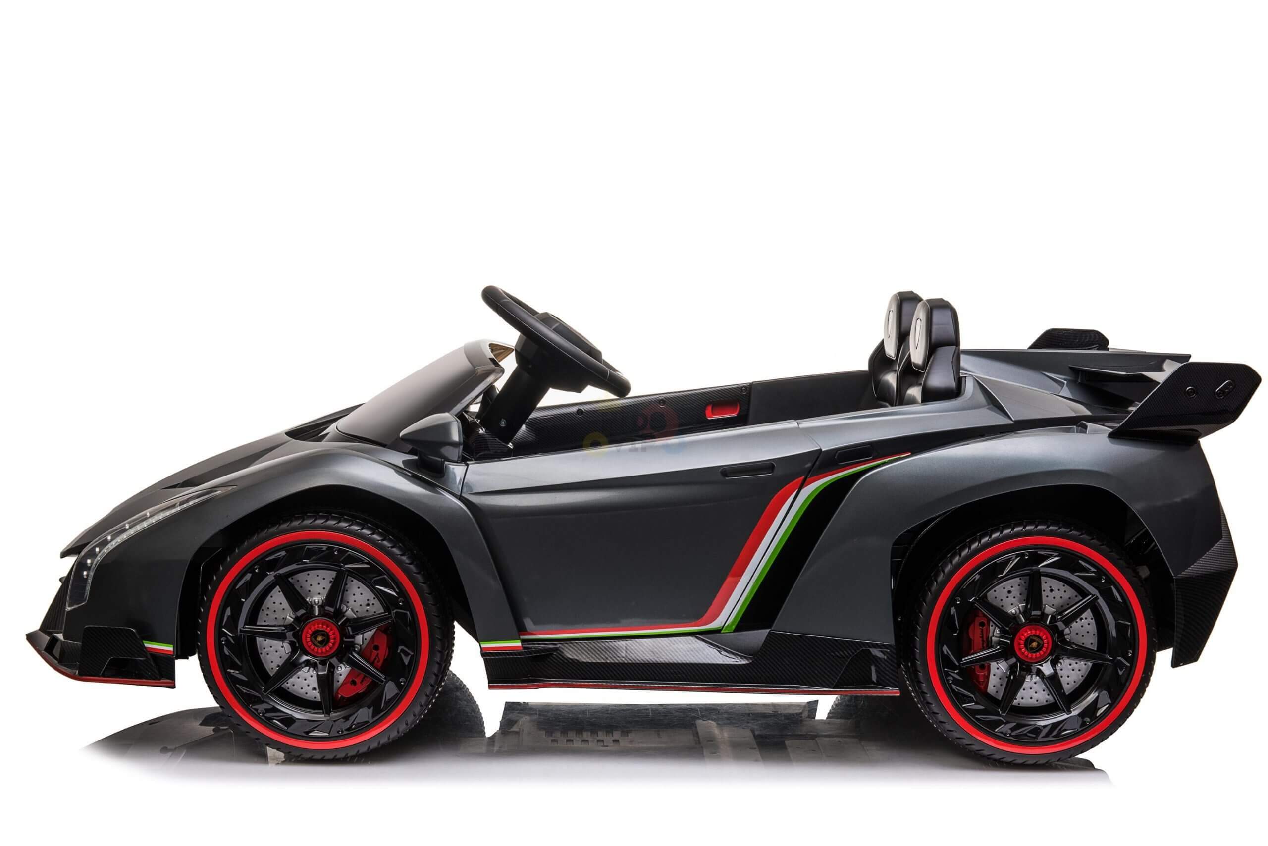 2 Seats Official 2x12V Lamborghini Veneno 4WD Kids and Toddlers Ride On w/RC image 15