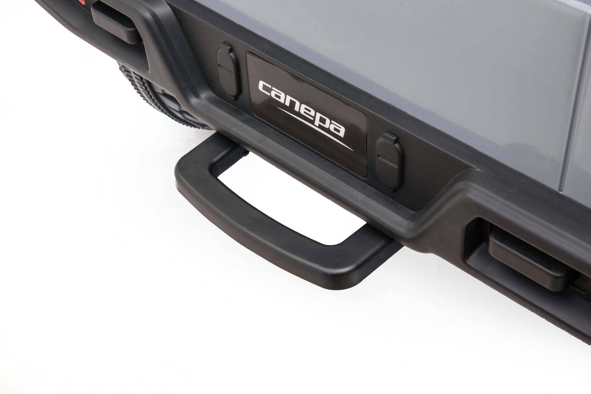 24V Grey 2-Seater Premium Edition Toyota 4x4 Truck for Kids W/ EVA Rubber Wheels, Music & RC.