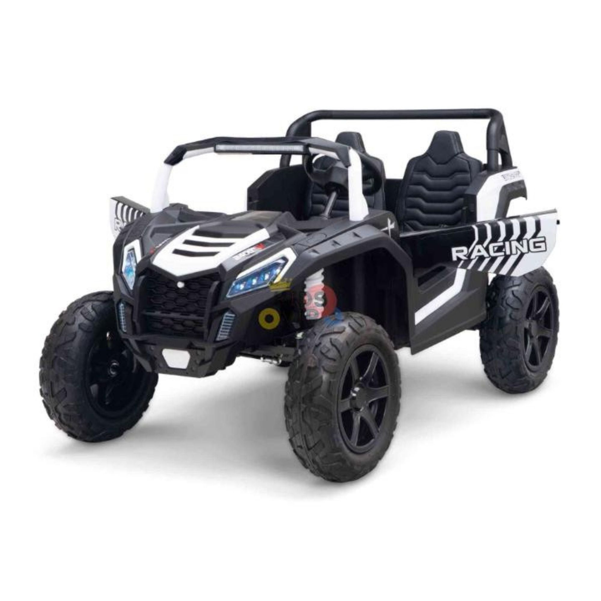 White Heavy Duty Blade XR Edition 2-Seater 24V/180W Ride-On Buggy, Brushless Motor, Inflatable Tires, No RC image 18