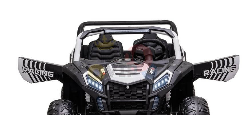 2 Seater XXL Edition Blade BT 24V/4WD Kids Exclusive Buggy/UTV With Rubber Wheels, Leather Seats image 5