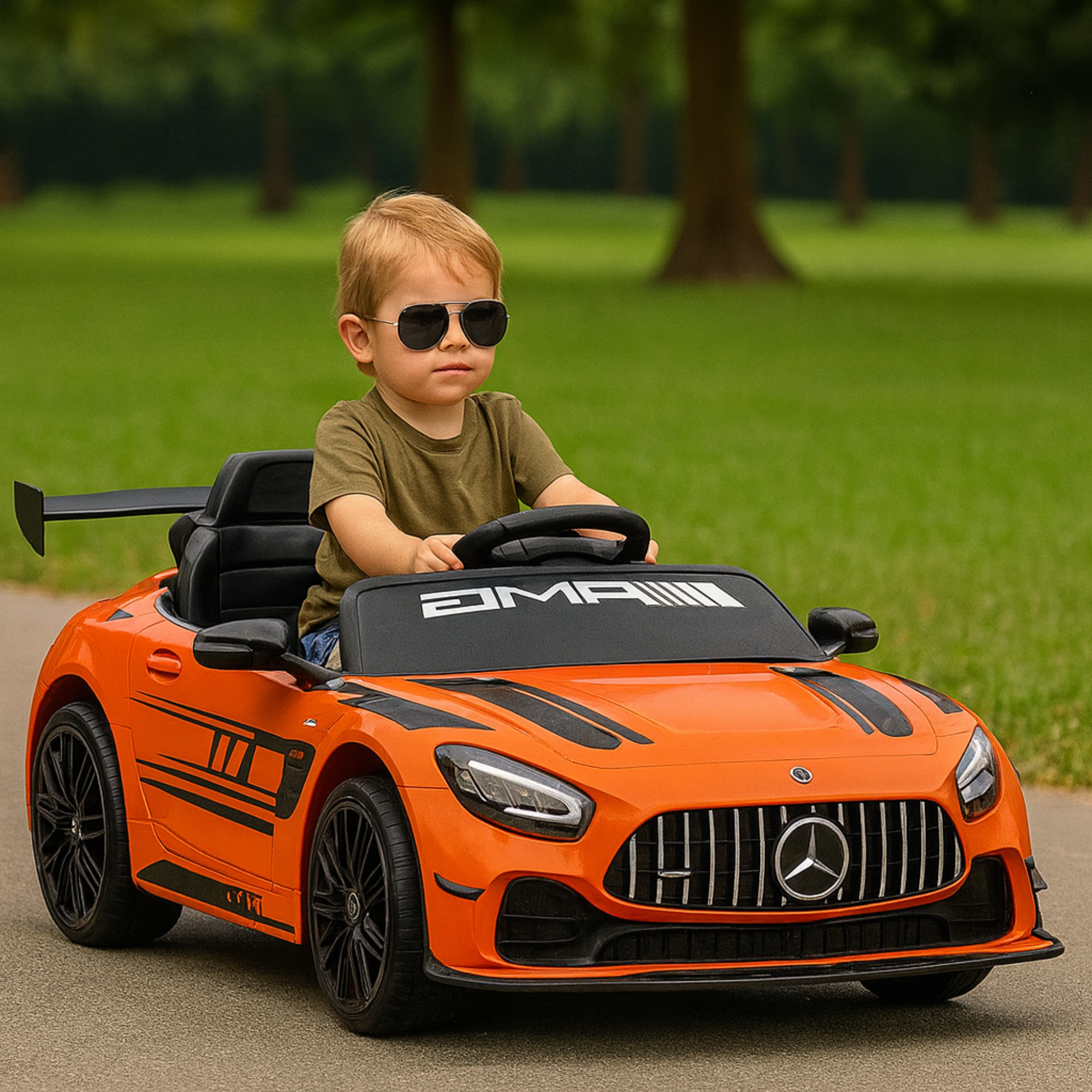 Orange, Complete Sport 12V Official Mercedes-Benz GT3, RC