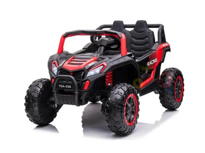 Blade Junior Edition 12V 4WD Ride-On Buggy / UTV | Remote Control, USB, SD | Red image 0