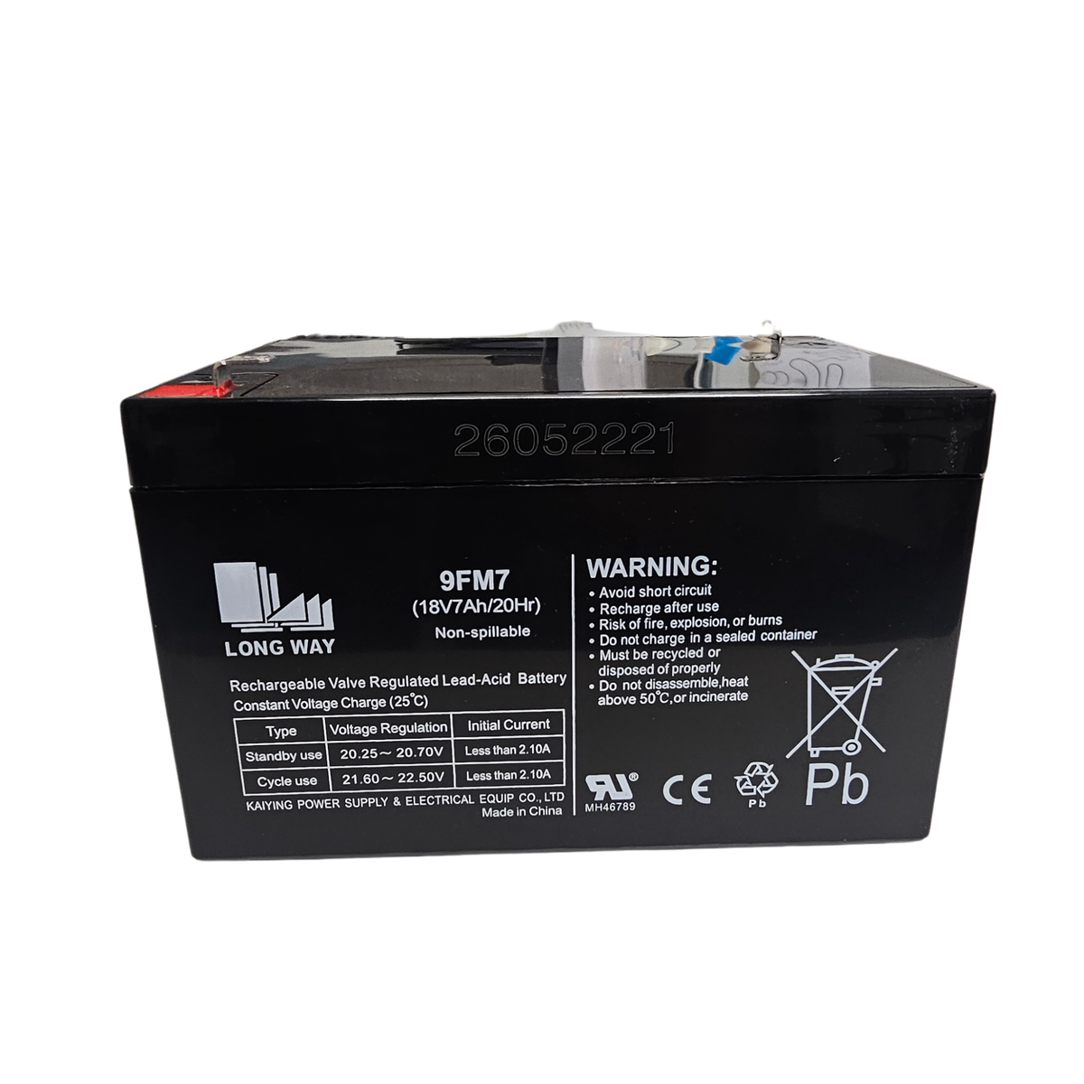 18V 7AH Replacement Rechargeable Battery - 18V/7AH (1 Pc)