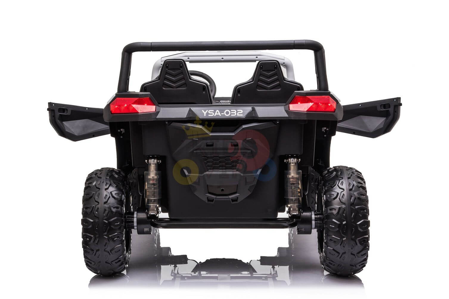 2 Seater XXL Edition Blade BT 24V/4WD Kids Exclusive Buggy/UTV With Rubber Wheels, Leather Seats image 11