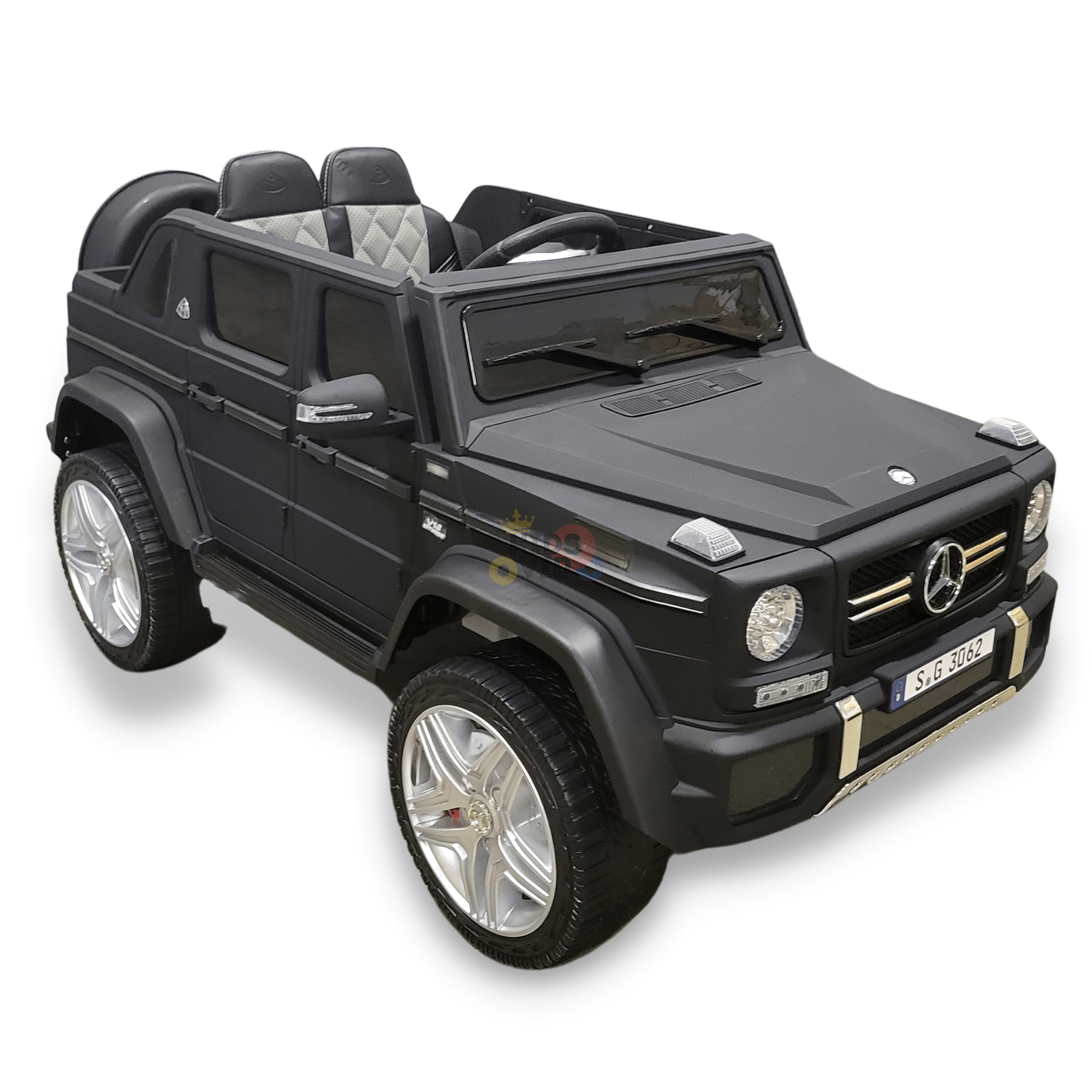 Luxury 4WD Matte Edition Mercedes Maybach G650 12V Ride On Car For Kids With RC image 6