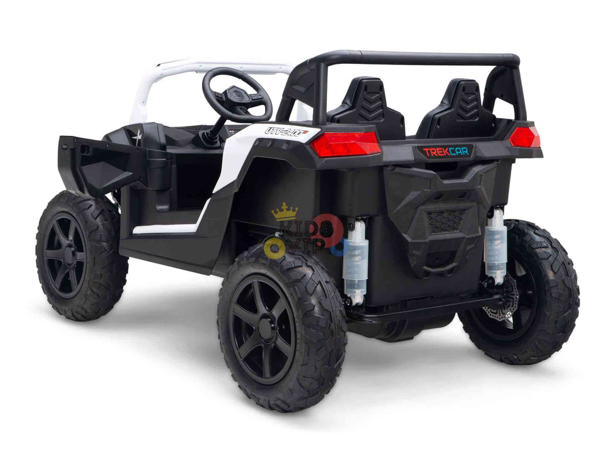 White Heavy Duty Blade XR Edition 2-Seater 24V/180W Ride-On Buggy, Brushless Motor, Inflatable Tires, No RC image 12
