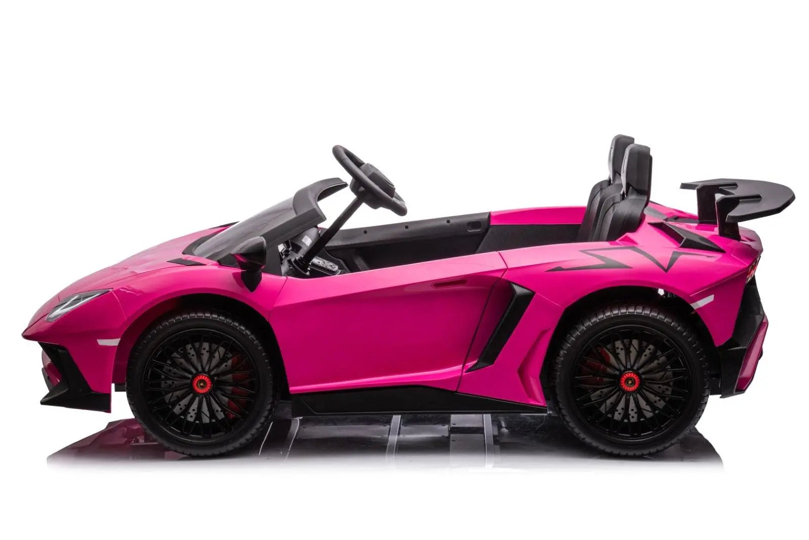 Officially Licensed Lamborghini Aventador 24V 2-Seater Ride-On Car