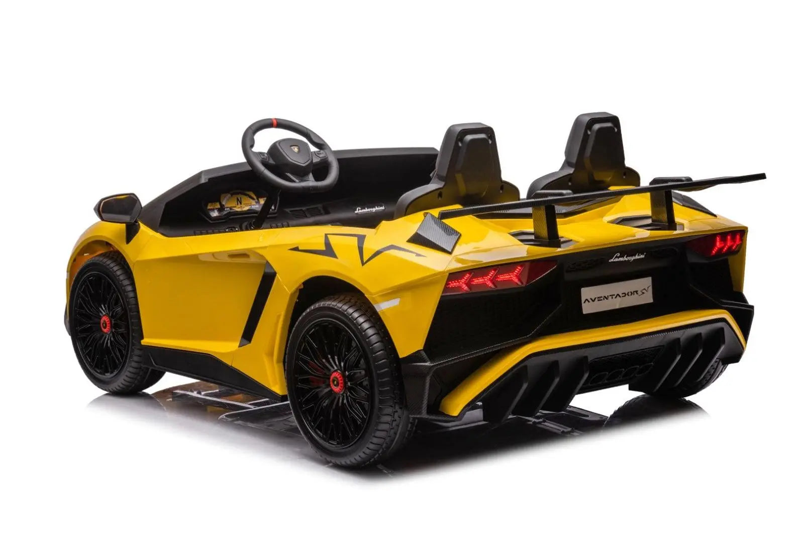 Officially Licensed Lamborghini Aventador 24V 2-Seater Ride-On Car