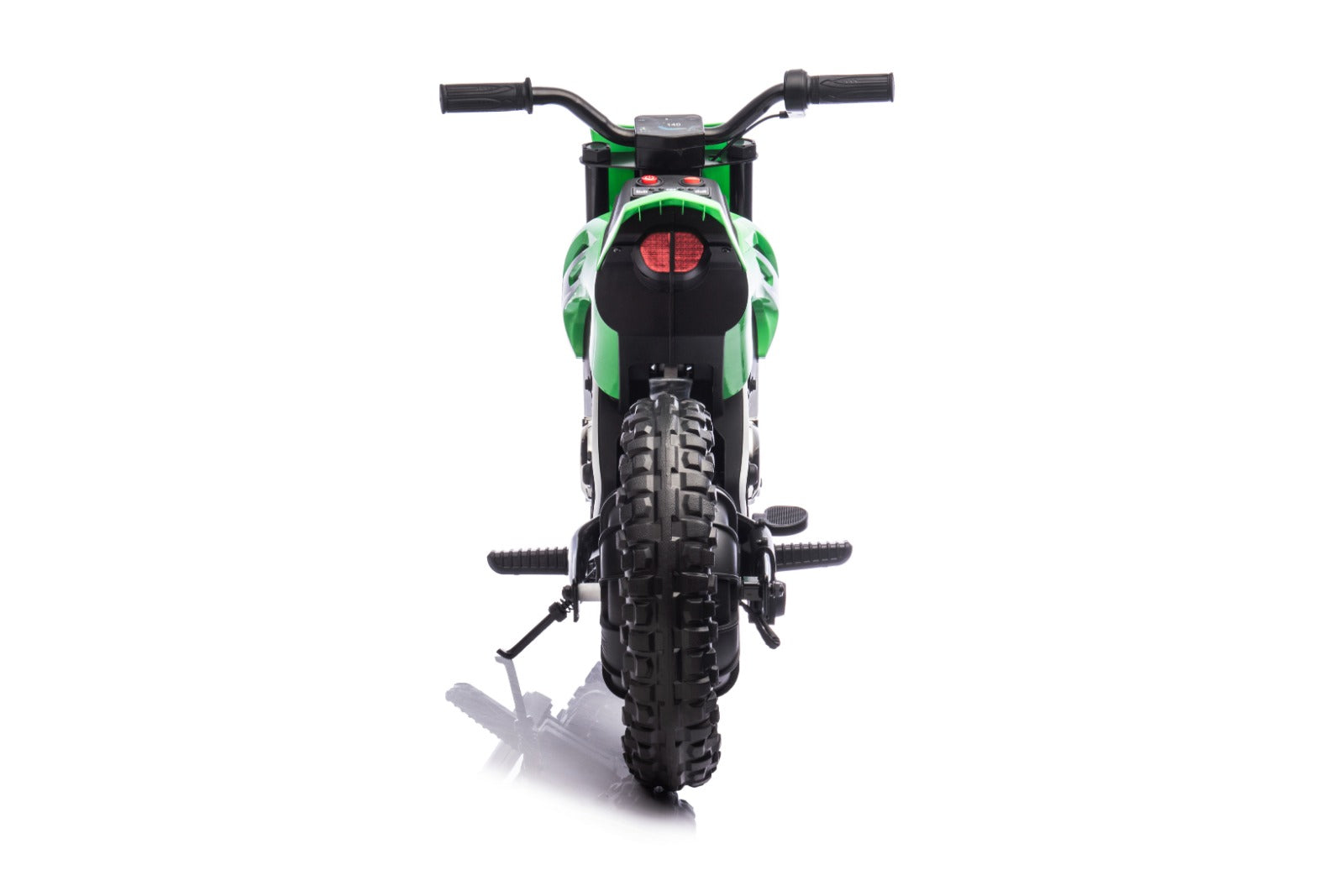 Green 24V Electric MotoX Dirt Bike for Kids, Up to 18 km/h