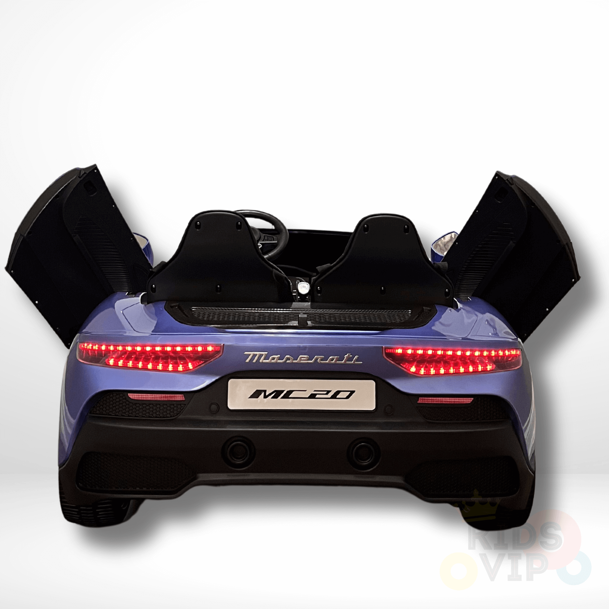 2 Seater Licensed Sport Edition Maserati MC20 24V Kids Ride-on Car With 4x4 and RC - Cornflower Blue image 8