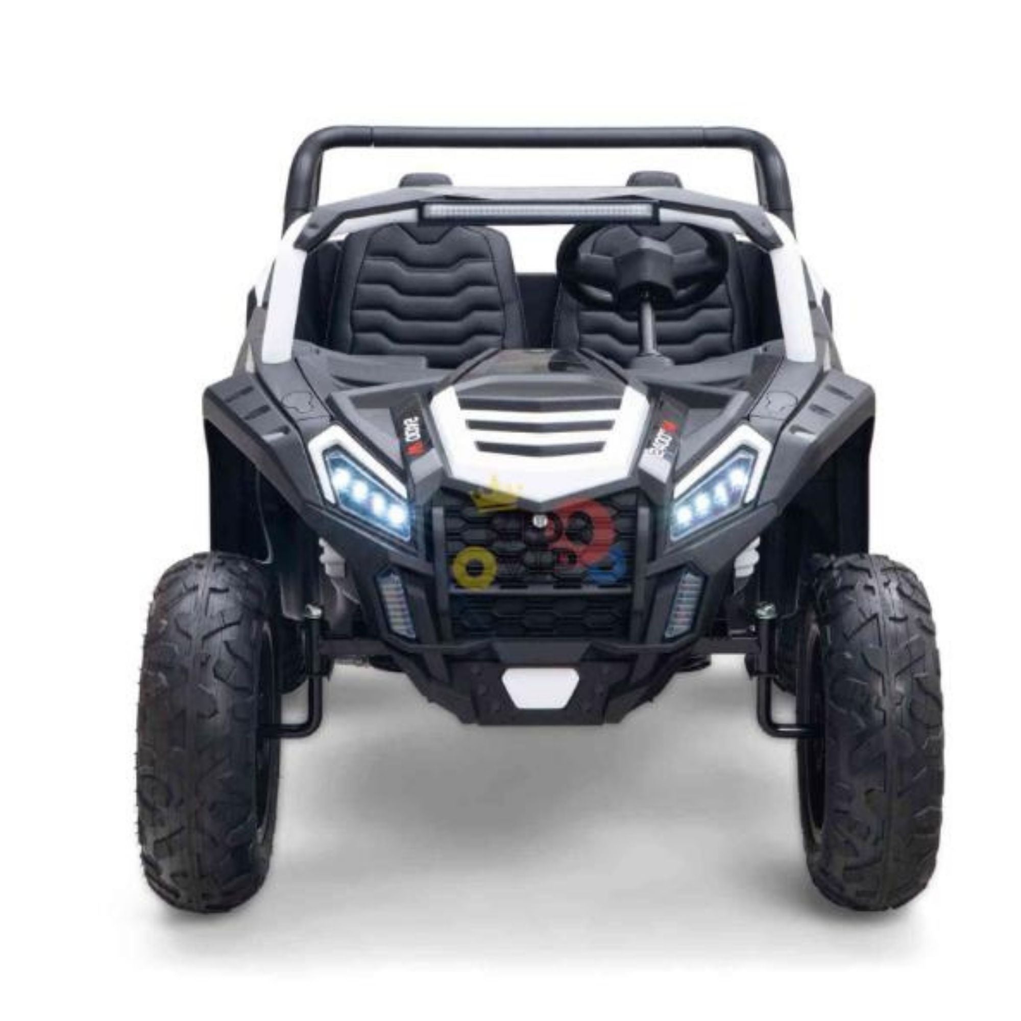 White Heavy Duty Blade XR Edition 2-Seater 24V/180W Ride-On Buggy, Brushless Motor, Inflatable Tires, No RC image 17