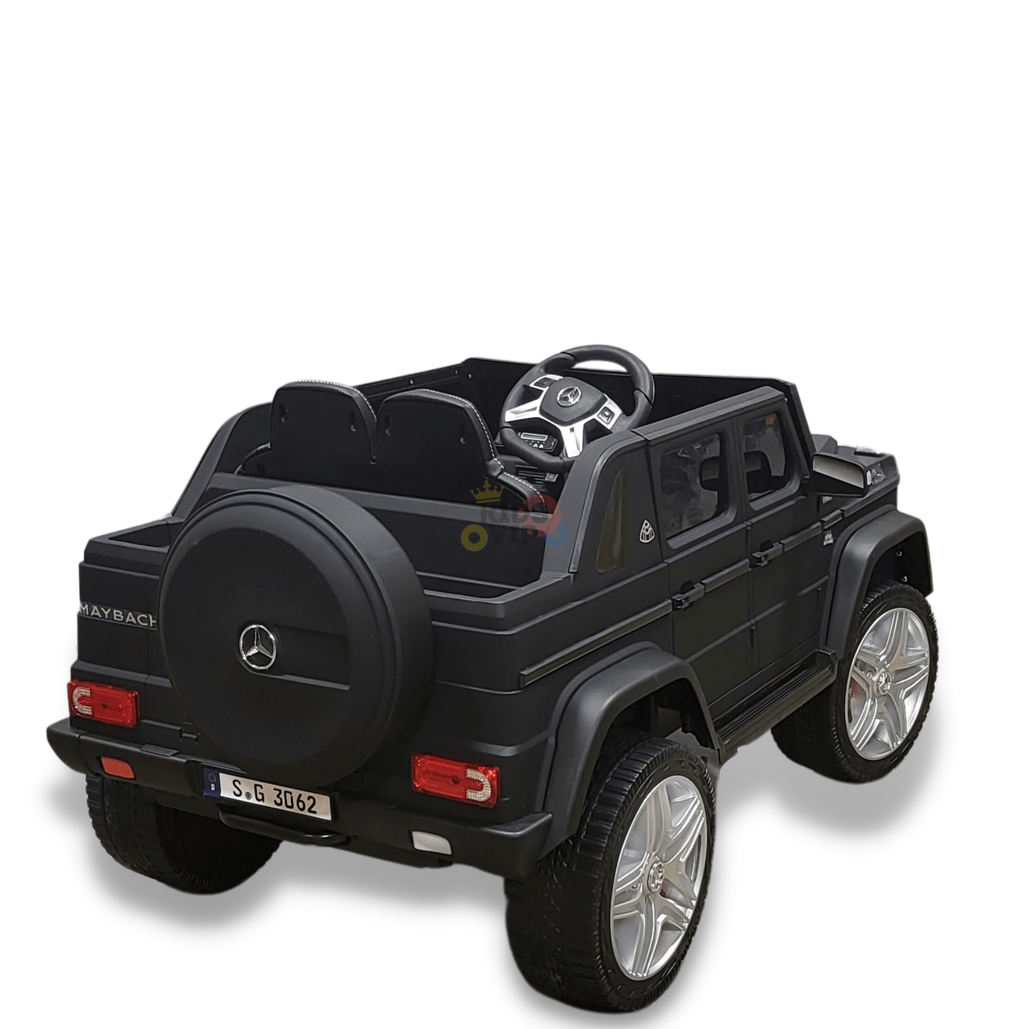 Luxury 4WD Matte Edition Mercedes Maybach G650 12V Ride On Car For Kids With RC image 14