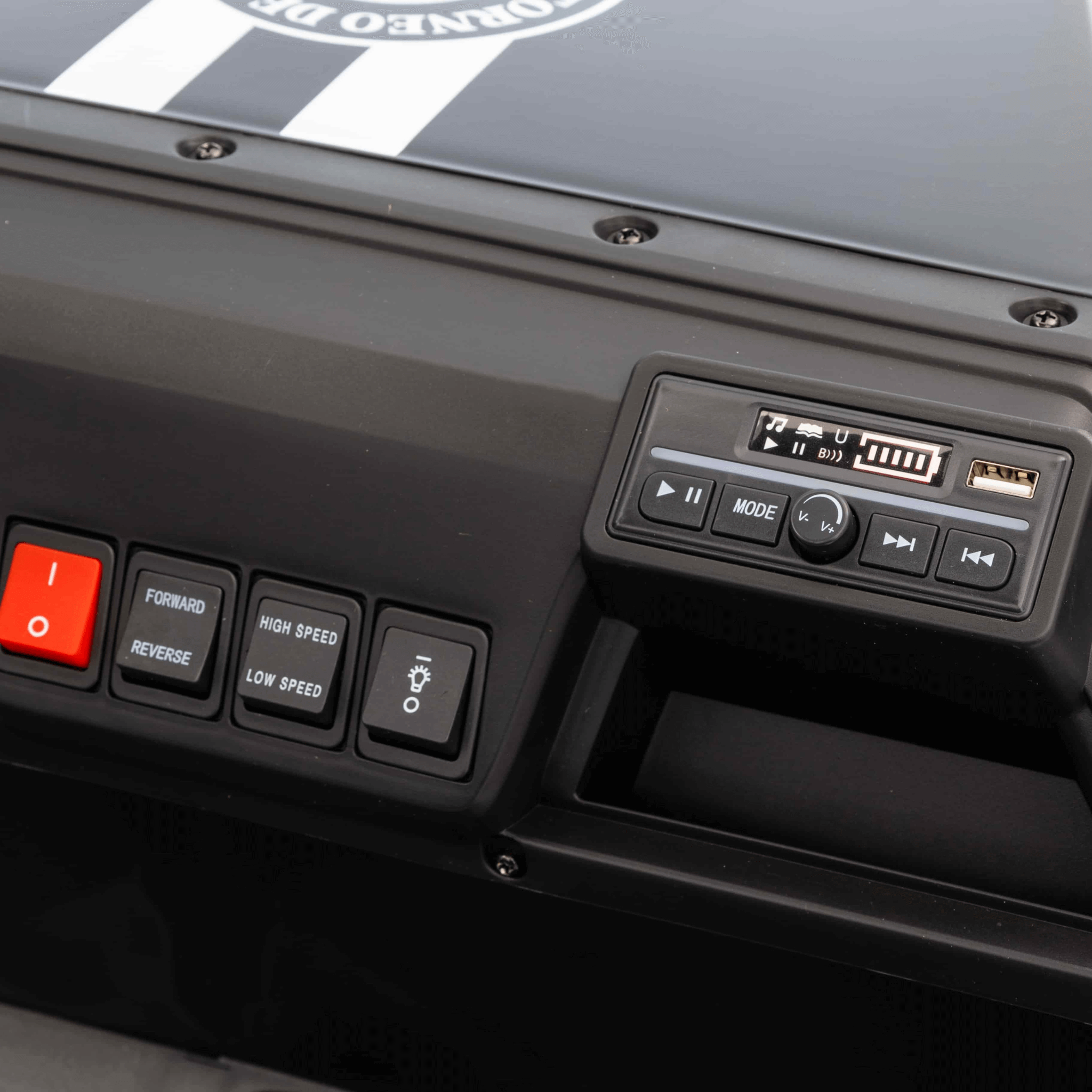 4-Seater ,24V/4WD Kids Ride-On Golf Buggy with Remote Control image 5