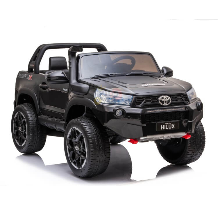 Toyota Hilux 24V Ride-On | Remote Control & MP4 | Black image 12
