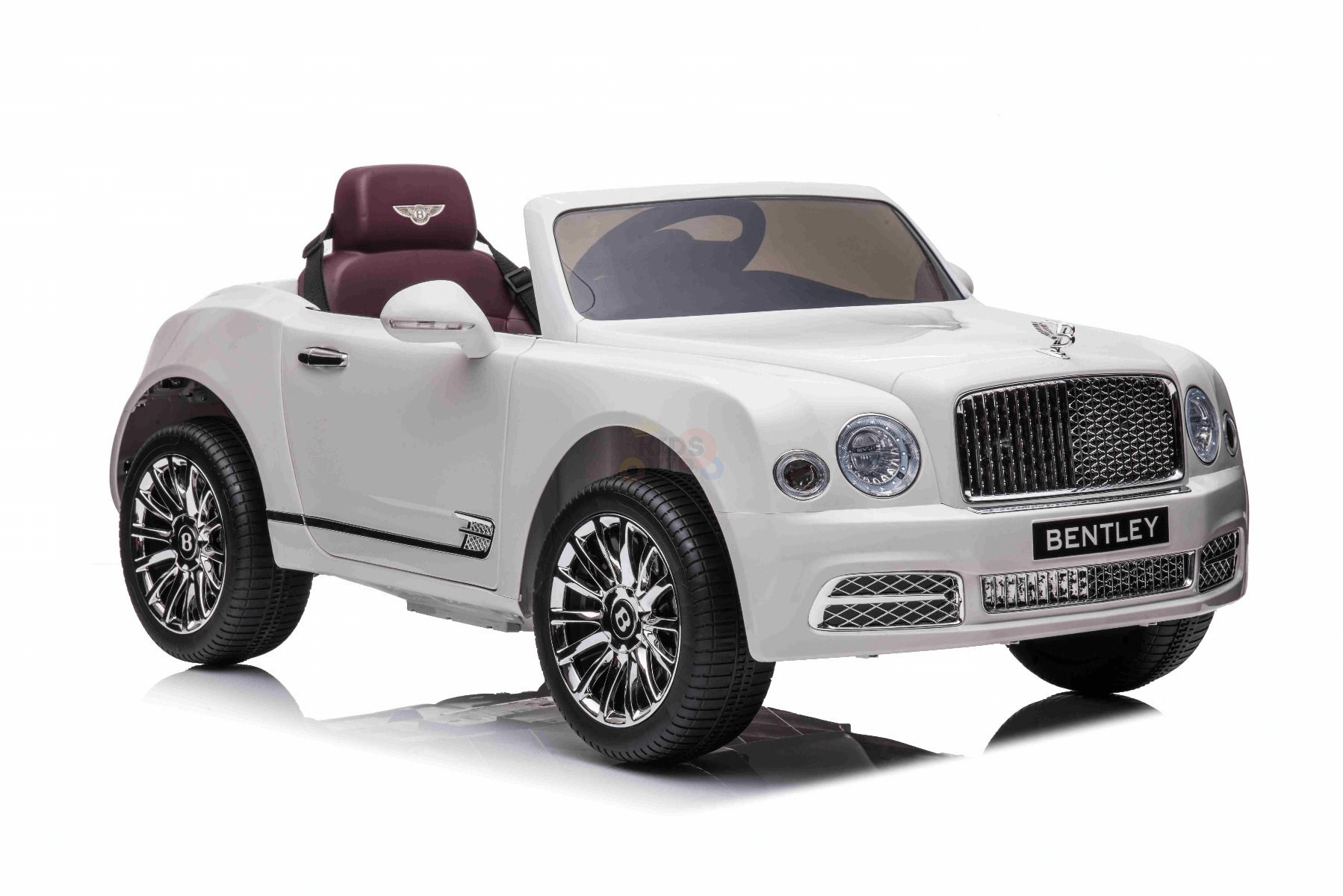 Officially Licensed and Certified Bentley Mulsanne Ride-On Car With Rubber Wheels, MP3 Music, Remote Control image 6