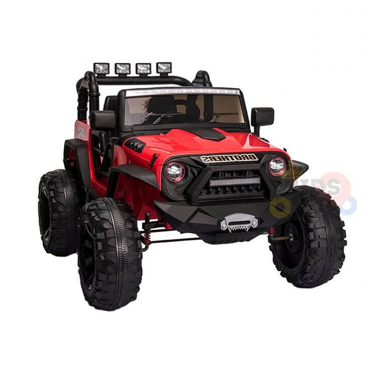 EVA Big Wheels Edition 24V Kids’ Ride-On Truck With Rubber Wheels & RC image 13