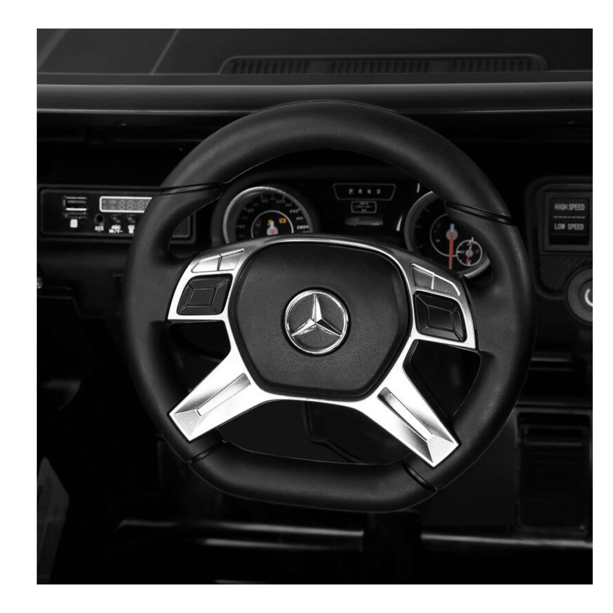 Luxury 4WD Matte Edition Mercedes Maybach G650 12V Ride On Car For Kids With RC image 2