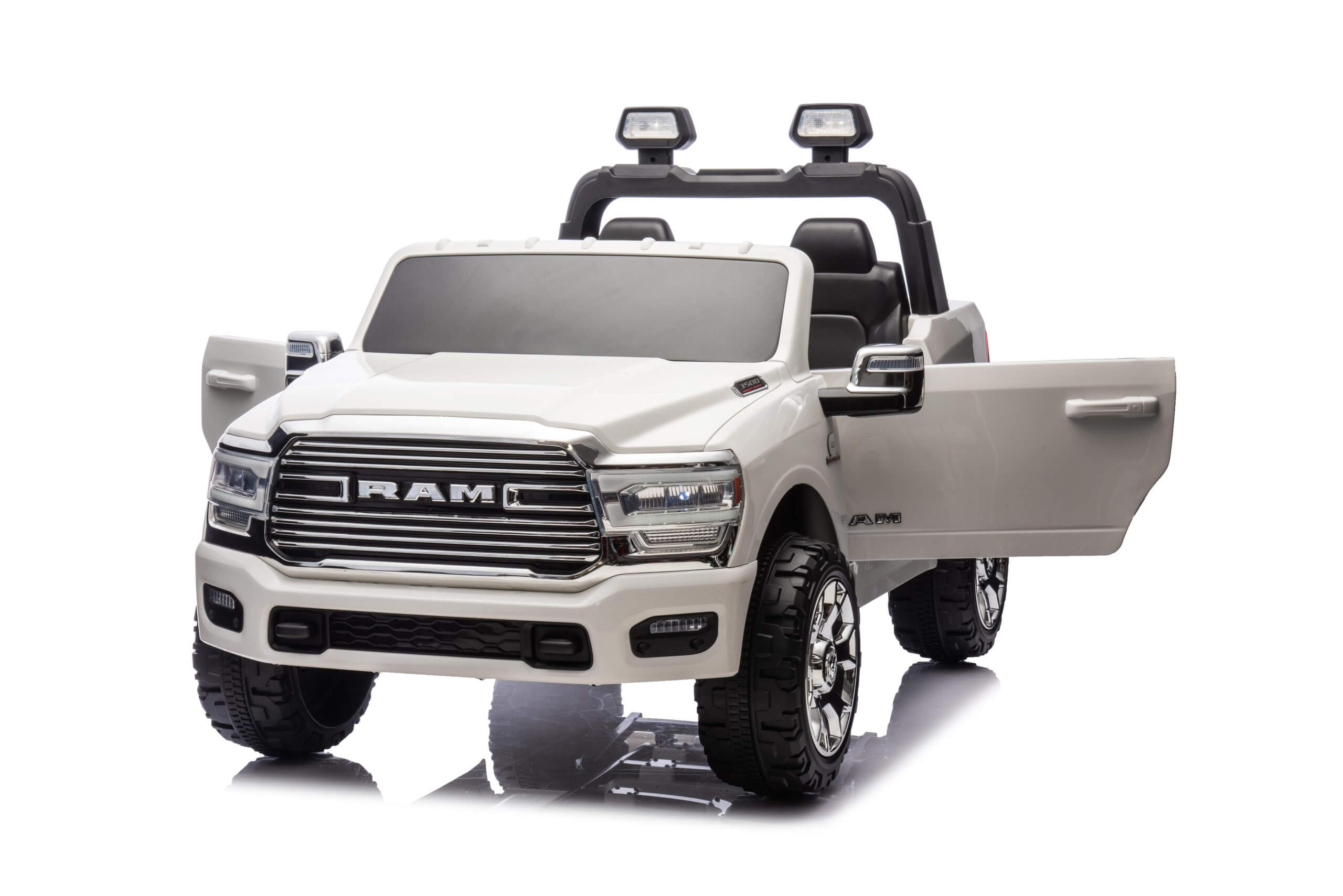 Complete Edition XXL 24V/4WD RAM 3500 Kids Ride on Truck for 2 Riders image 10