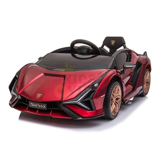 Sport Edition Lamborghini Sian 4WD 12V Kids and Toddlers Ride On Car image 2