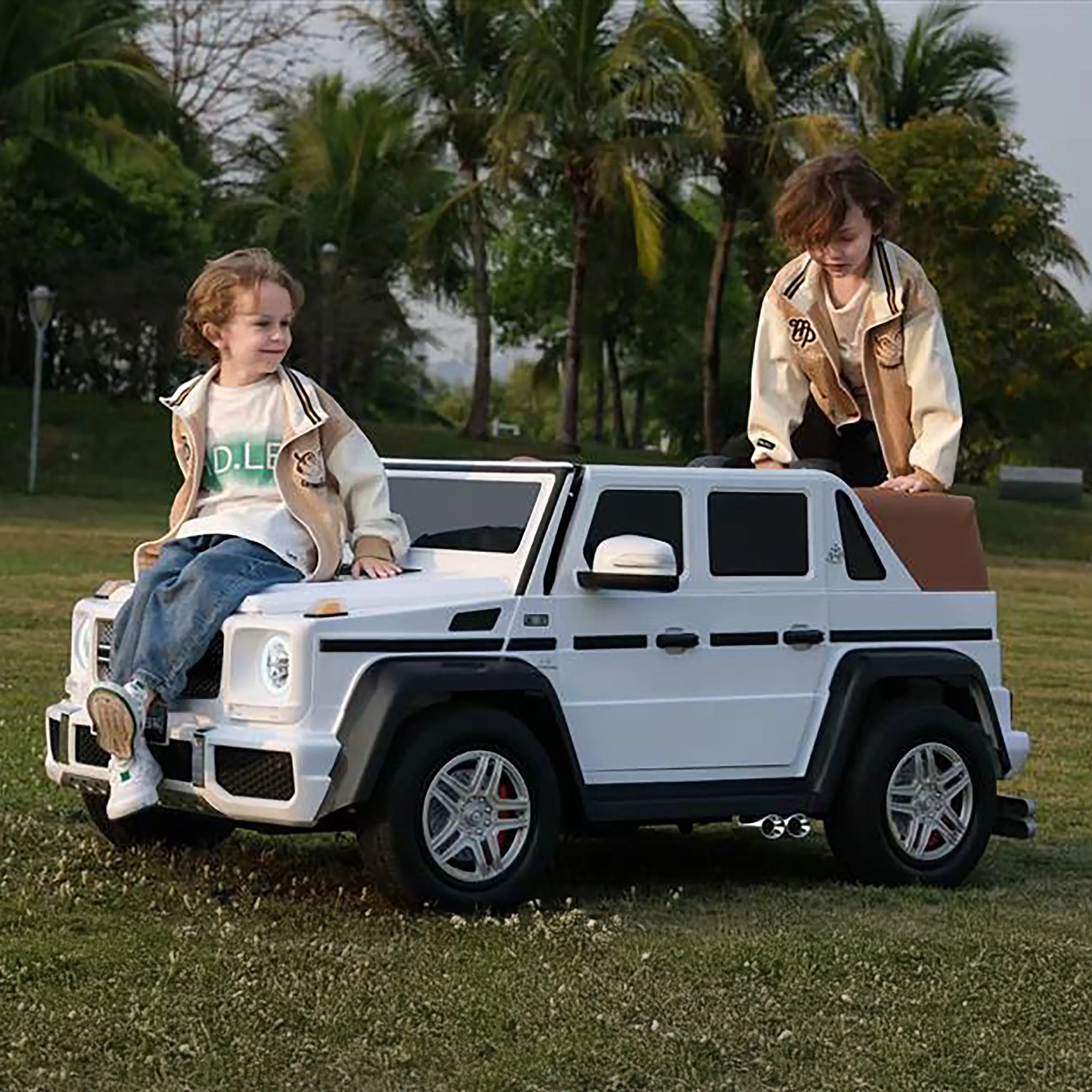 Mercedes Maybach G650 24V Ride-on Truck with Brushless Motor