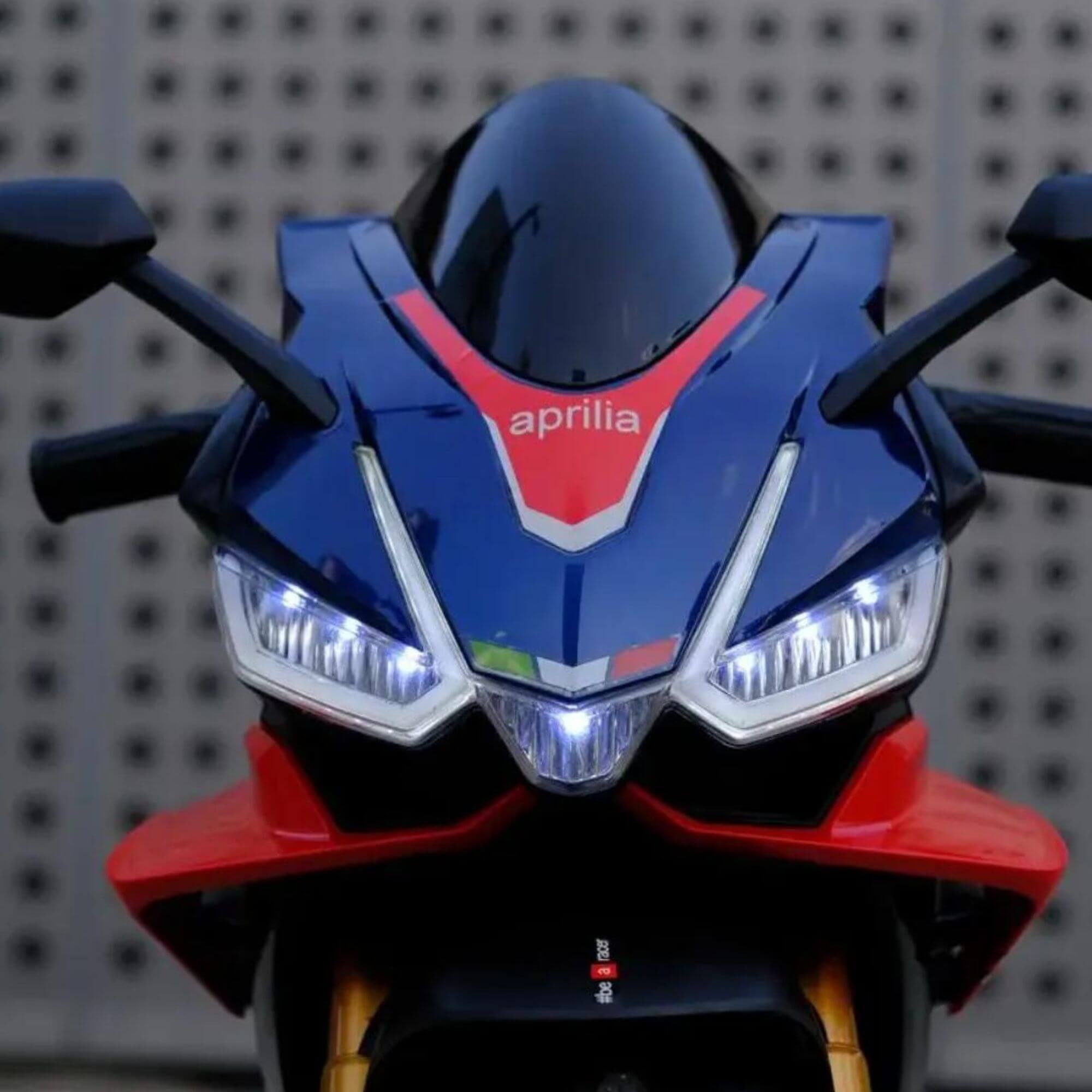 Upgraded Aprilia RSV4 12V Super Motorcycle With Music, Lights and Rubber Wheels image 16