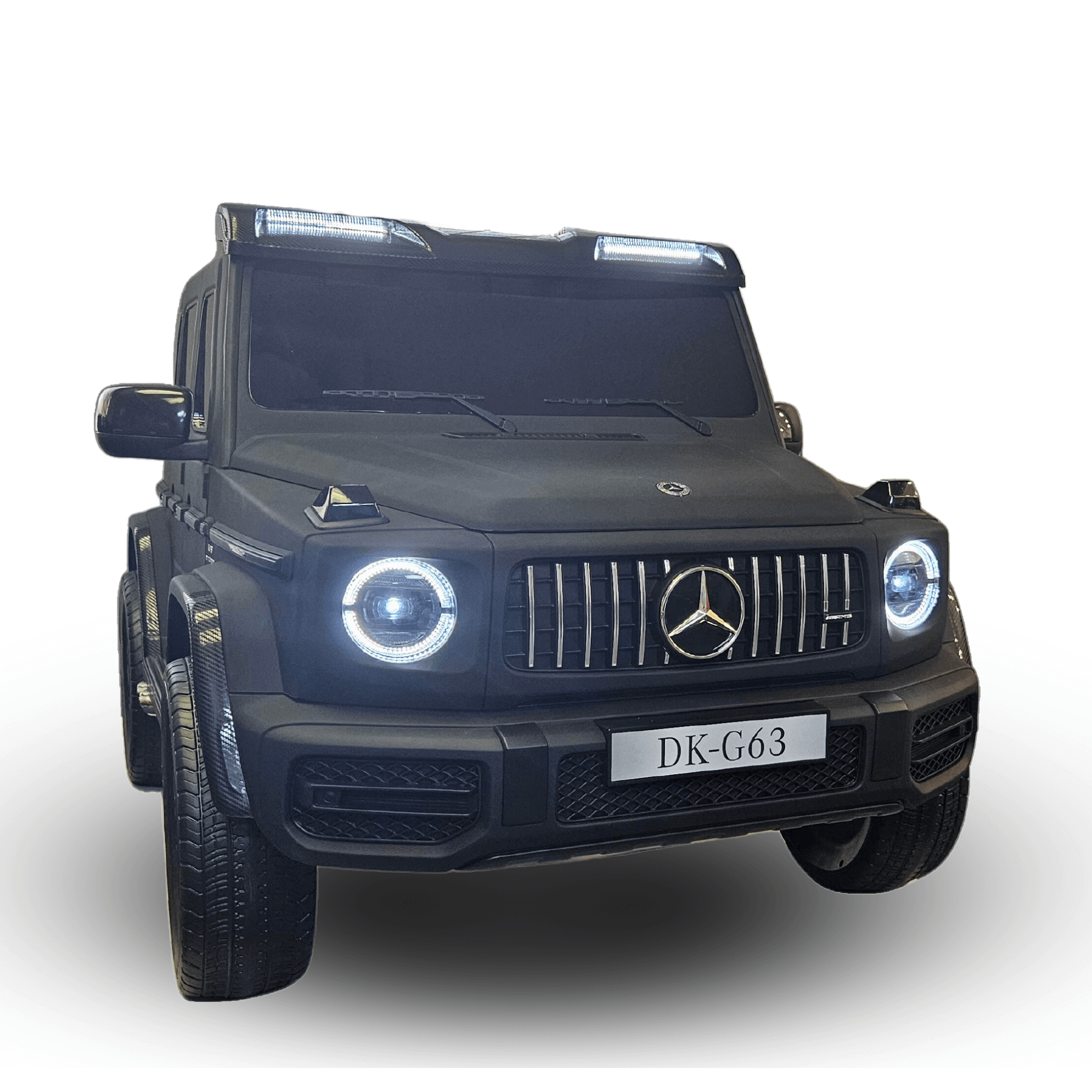 24V/4WD Platinum Edition XXL Mercedes G63 Kids Ride on Truck, MP4, 2x24V Batteries, EVA Wheels, Leather Seats, RC image 7