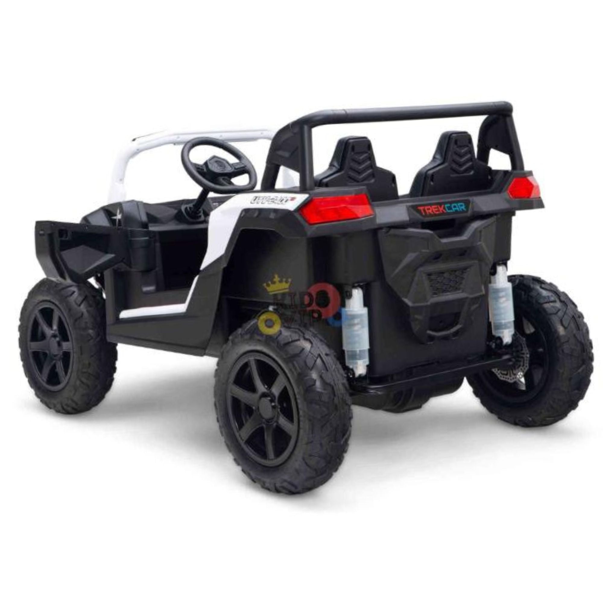 White Heavy Duty Blade XR Edition 2-Seater 24V/180W Ride-On Buggy, Brushless Motor, Inflatable Tires, No RC image 16