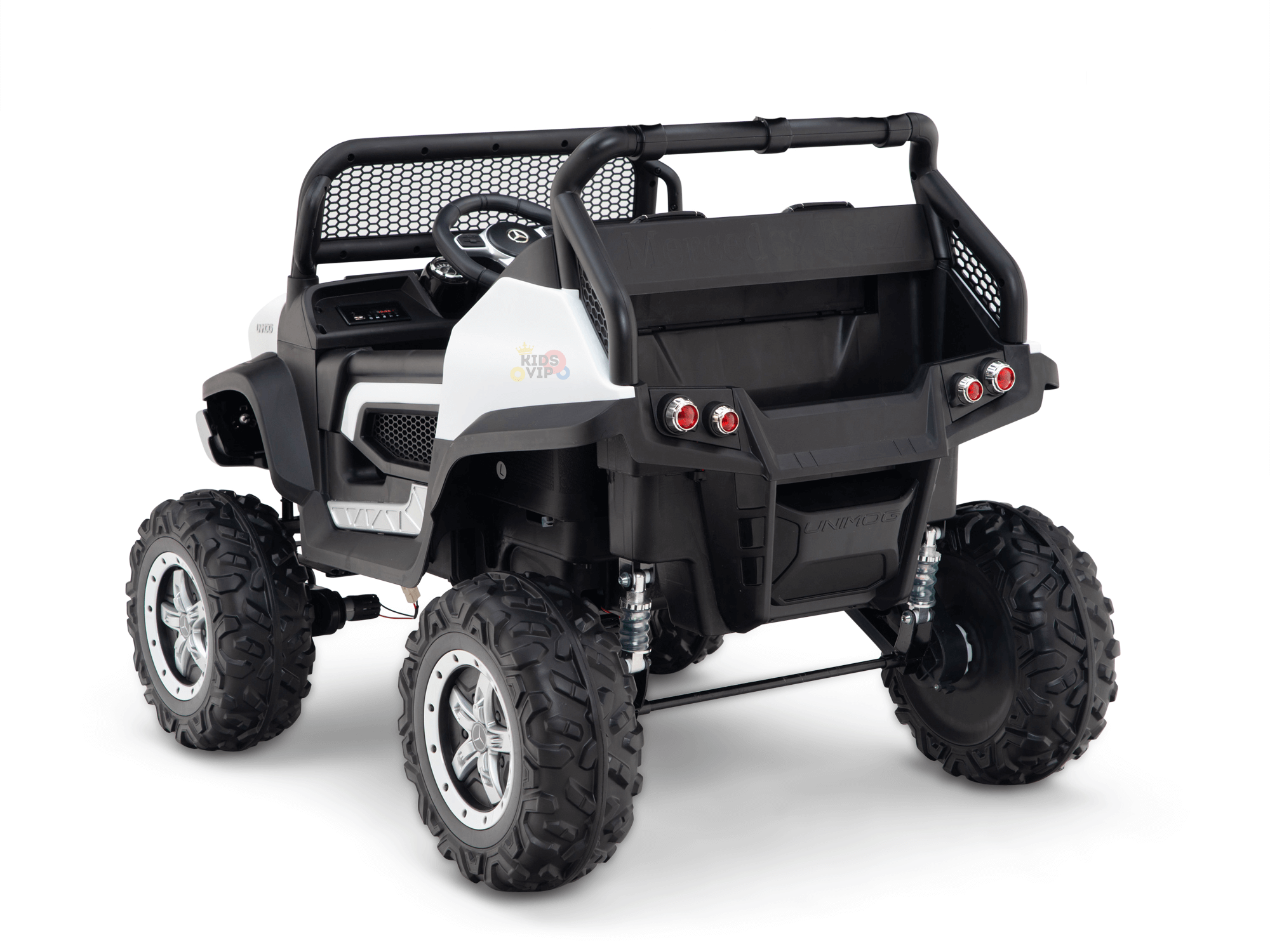 12V Complete Edition Mercedes Unimog Junior 4X4 Ride On UTV with RC image 11