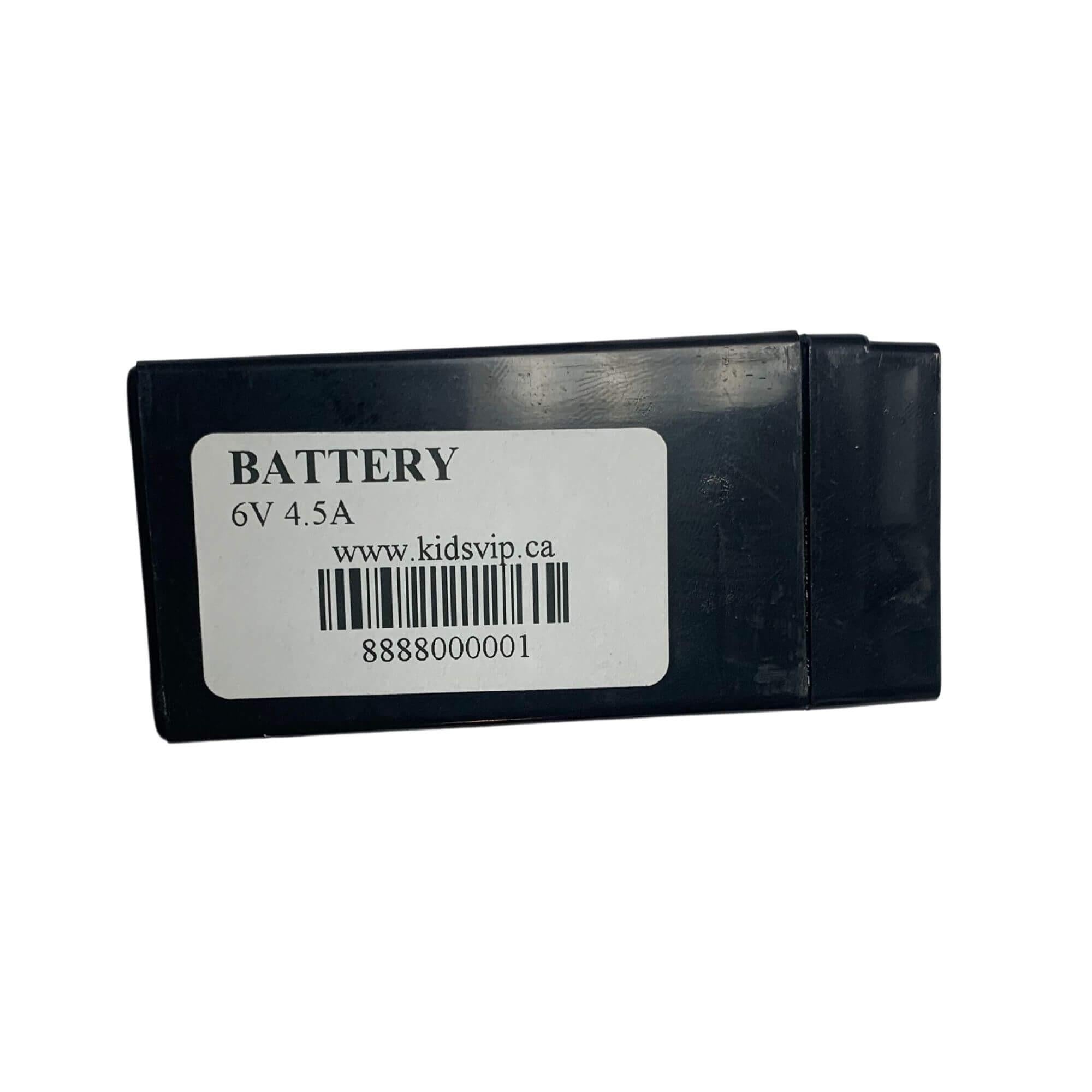 Battery - 6V*4.5Ah.
