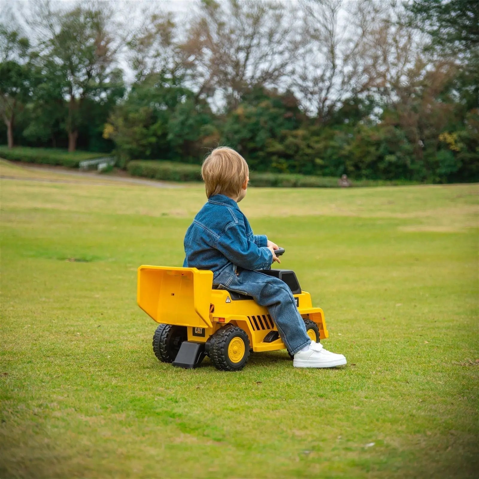 6V CAT Dump Truck Ride-On