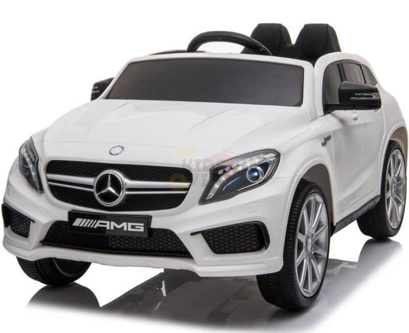 Mercedes Benz GLA 12V Ride-On | SD, USB, MP3, Remote Control | White image 12