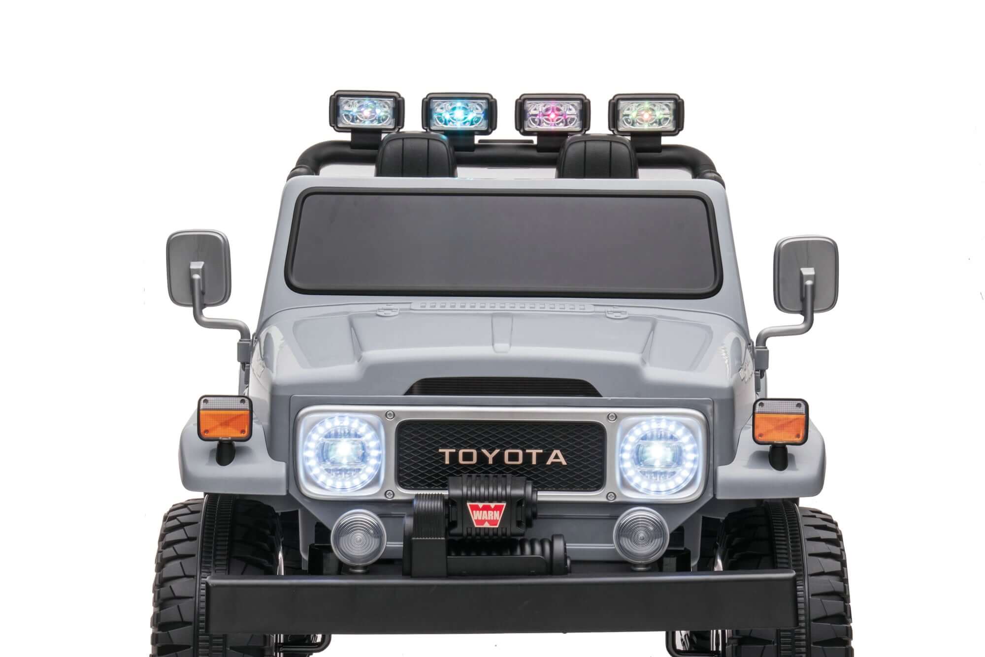 Grey 2-Seater Premium Edition Toyota 24V / 4x4 Truck for Kids, RC image 8