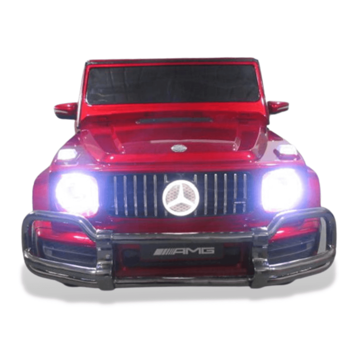 KidsVip Exclusive Mercedes Benz G Series 2-Seater 24V Kids Ride-on Truck, Eva Wheels, Leather Seats, Light-up Logo, 4WD,BT, RC +Assembly and 2 Years Warranty image 13