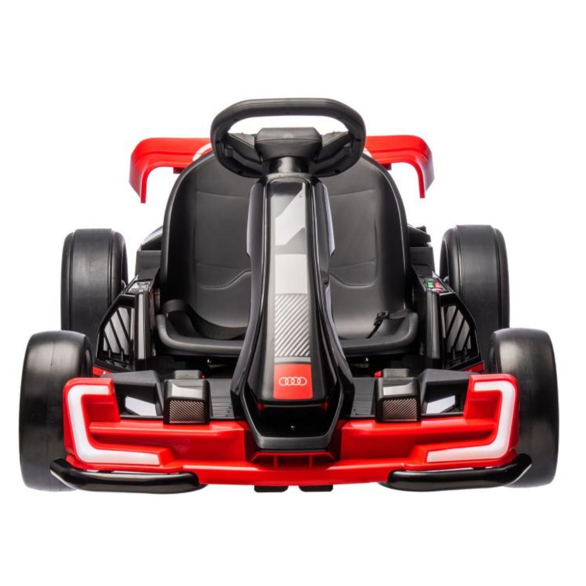 Newest Upgraded 24V Audi Kids Drifting Go Kart - Red image 12
