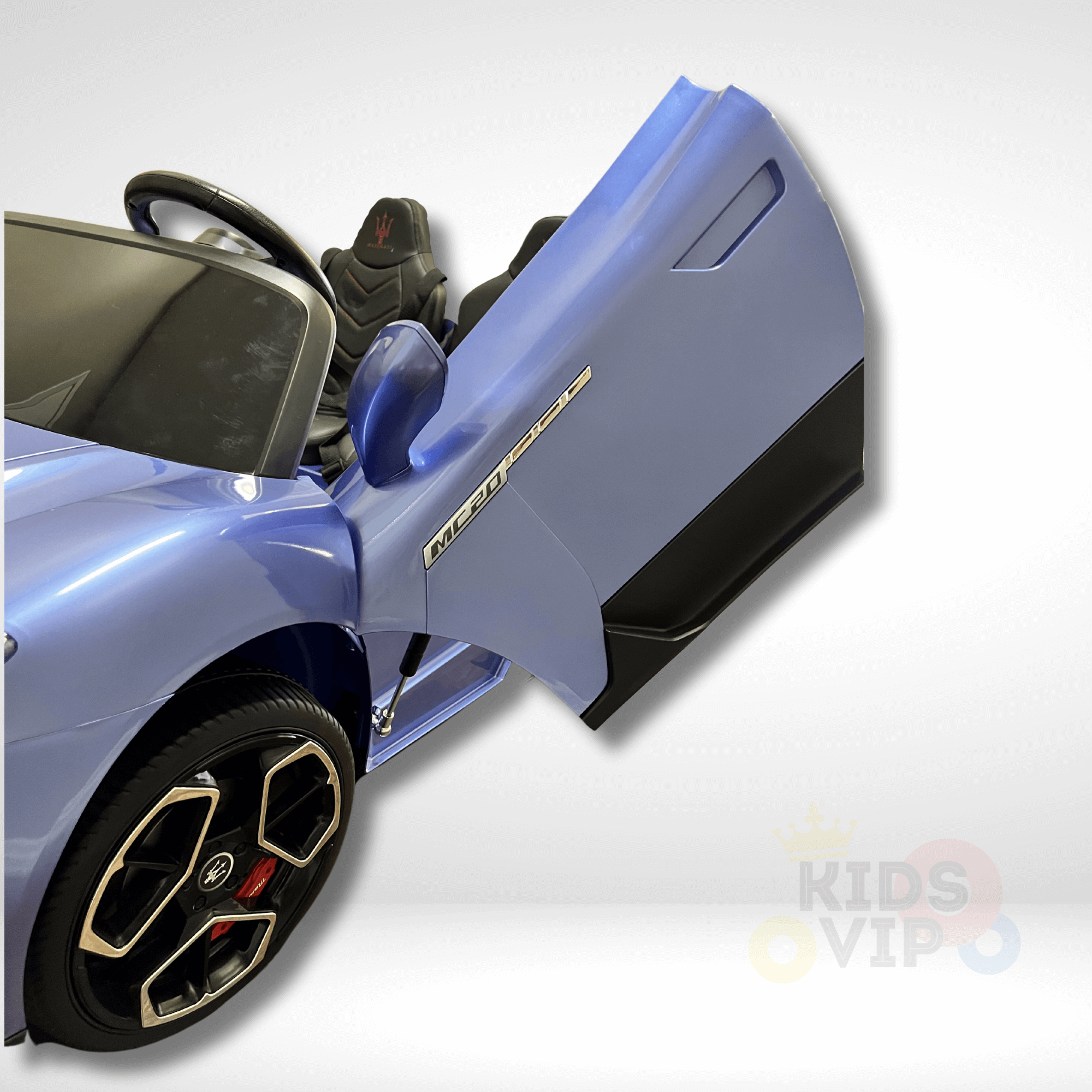 2 Seater Licensed Sport Edition Maserati MC20 24V Kids Ride-on Car With 4x4 and RC - Cornflower Blue image 4