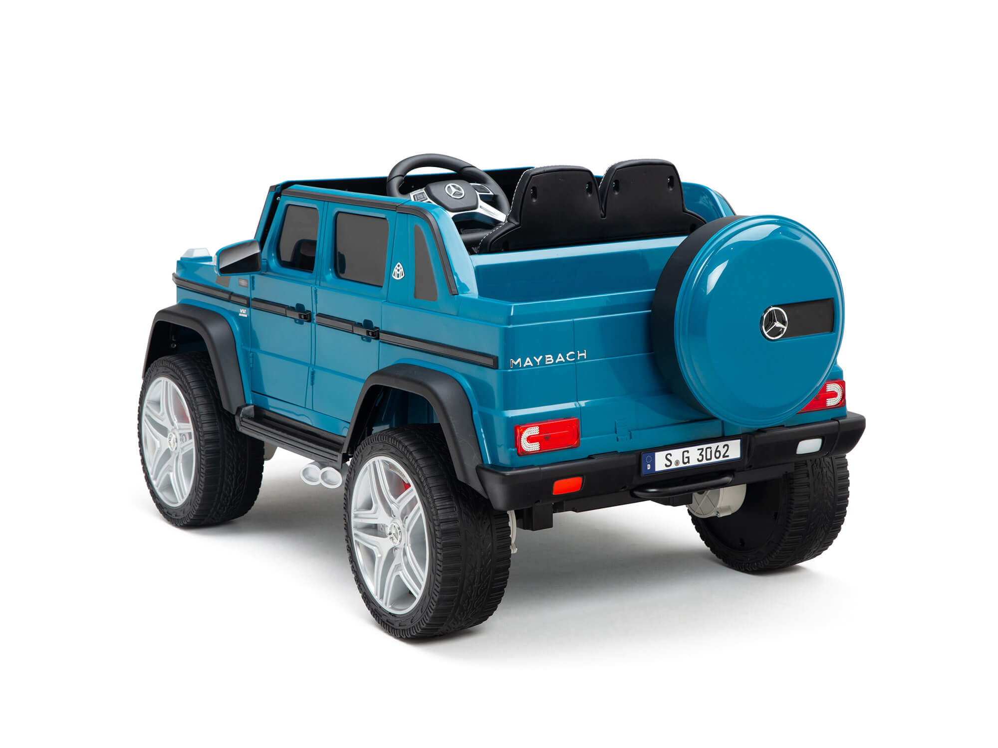 Luxury 4WD Edition Mercedes Maybach G650s 12V Ride On Car for Kids With RC image 15