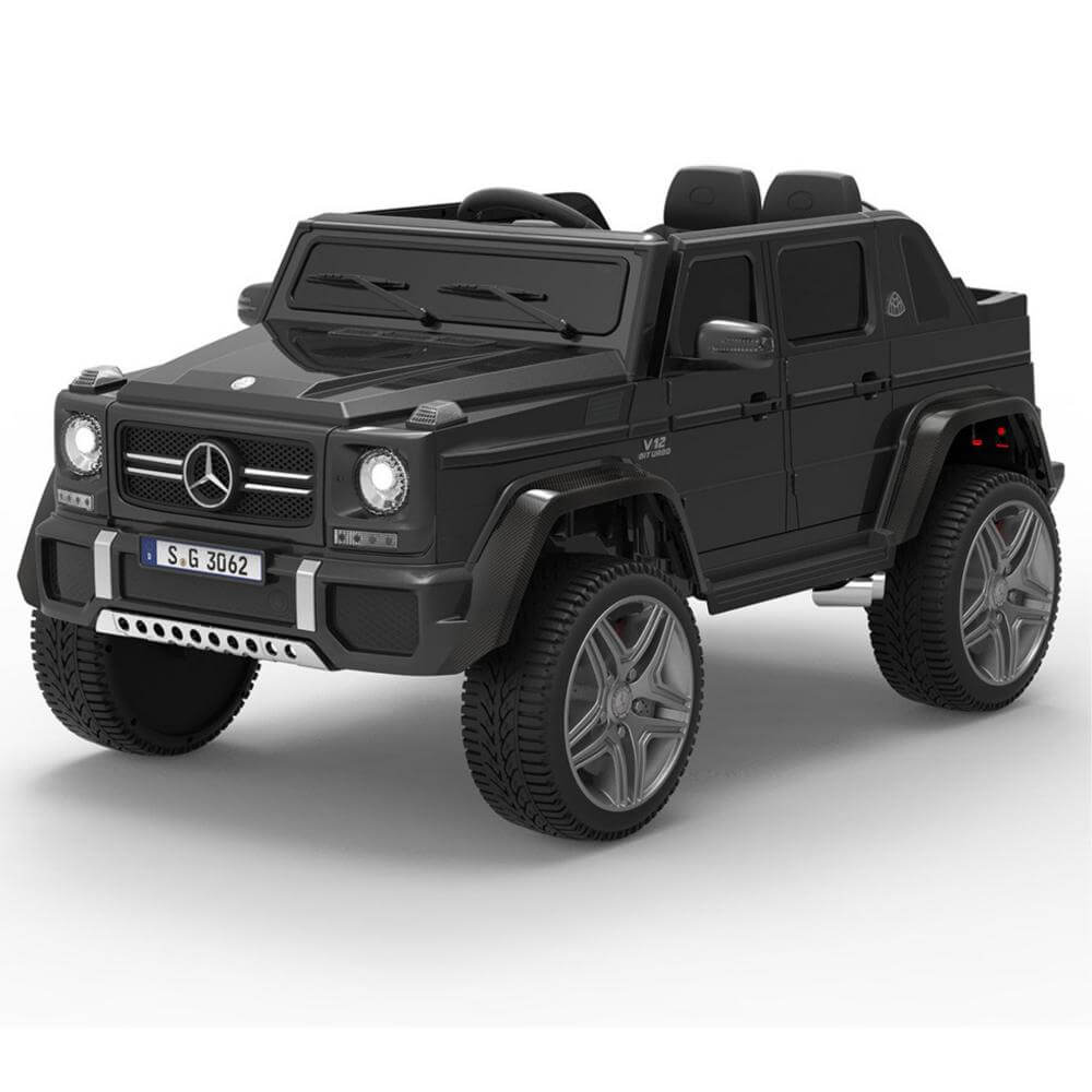 Luxury 4WD Matte Edition Mercedes Maybach G650 12V Ride On Car For Kids With RC image 16
