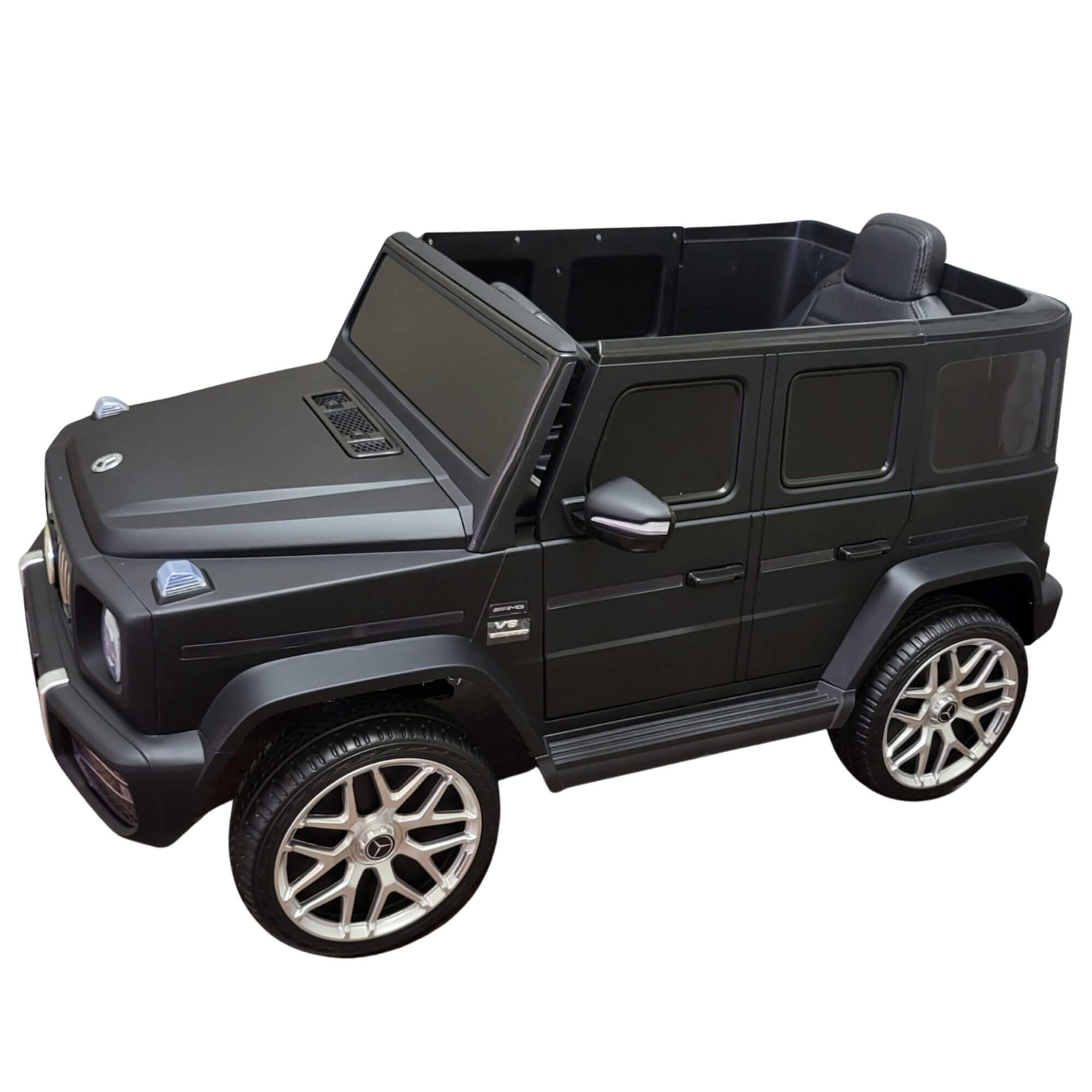Luxury Matte Edition Mercedes Benz AMG G63 12V Ride-On Truck, BT, RC image 14