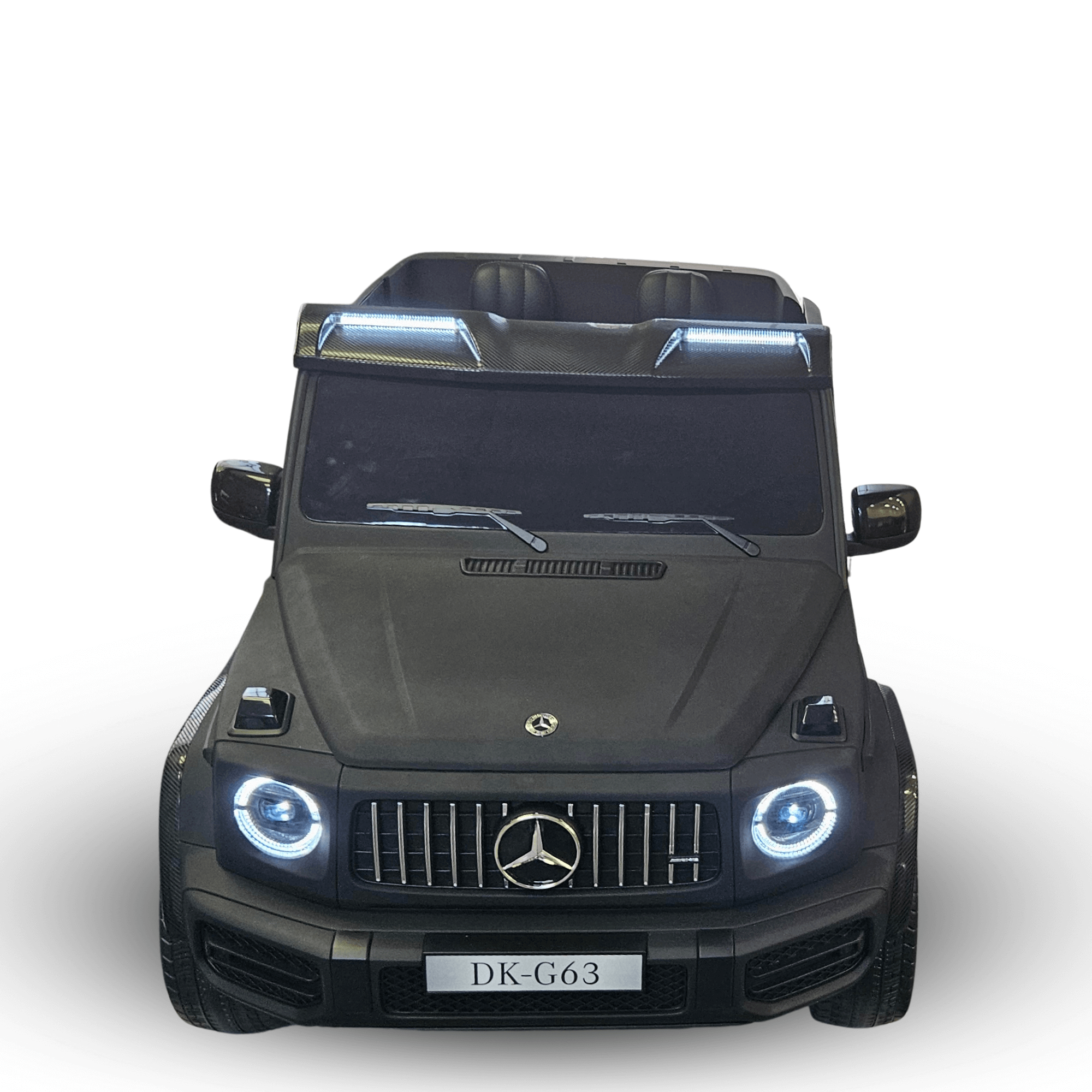 24V/4WD Platinum Edition XXL Mercedes G63 Kids Ride on Truck, MP4, 2x24V Batteries, EVA Wheels, Leather Seats, RC image 5