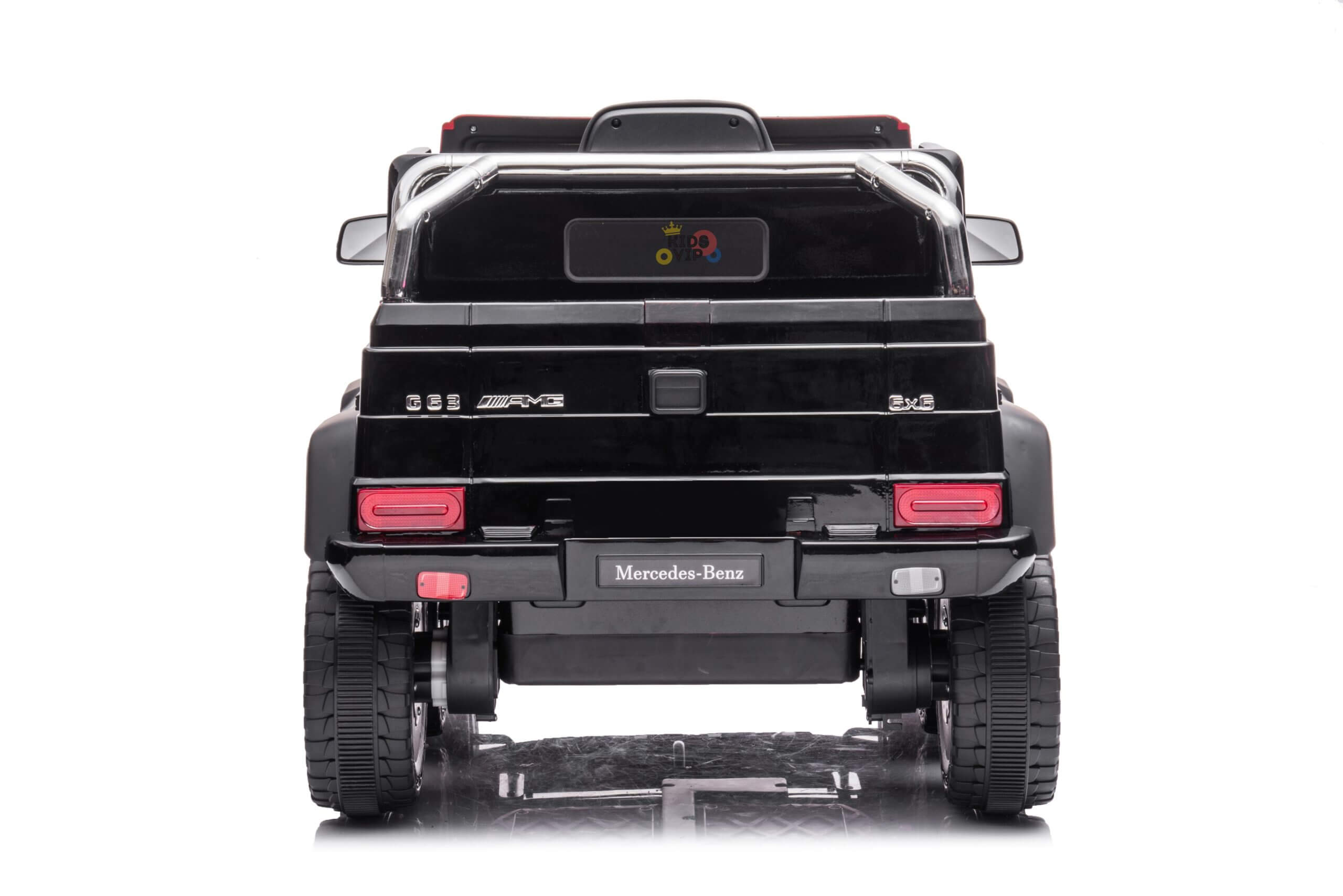 12V Complete Edition 6X6/6WD Mercedes Benz AMG G63 Ride-on Truck, EVA Wheels, Leather Seat, RC image 2