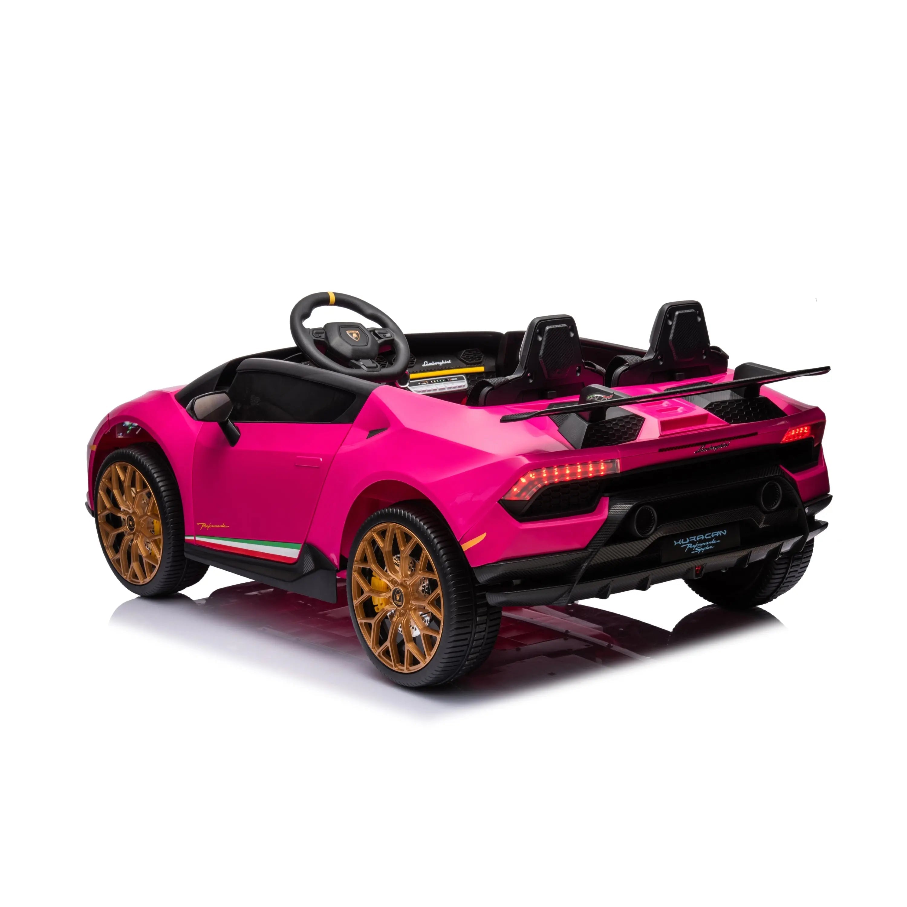 Lamborghini Huracan 24V 2-Seater Kids Ride-On Car