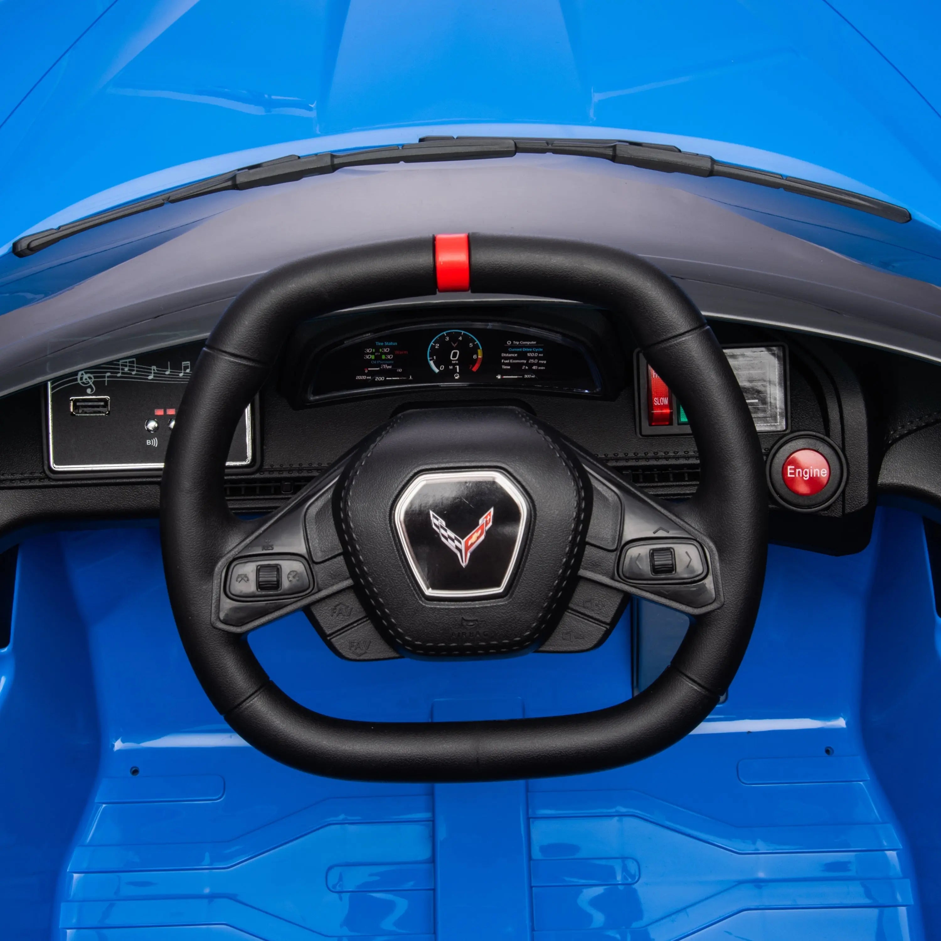 Chevrolet Corvette C8 12V 1-Seater Ride-On Car