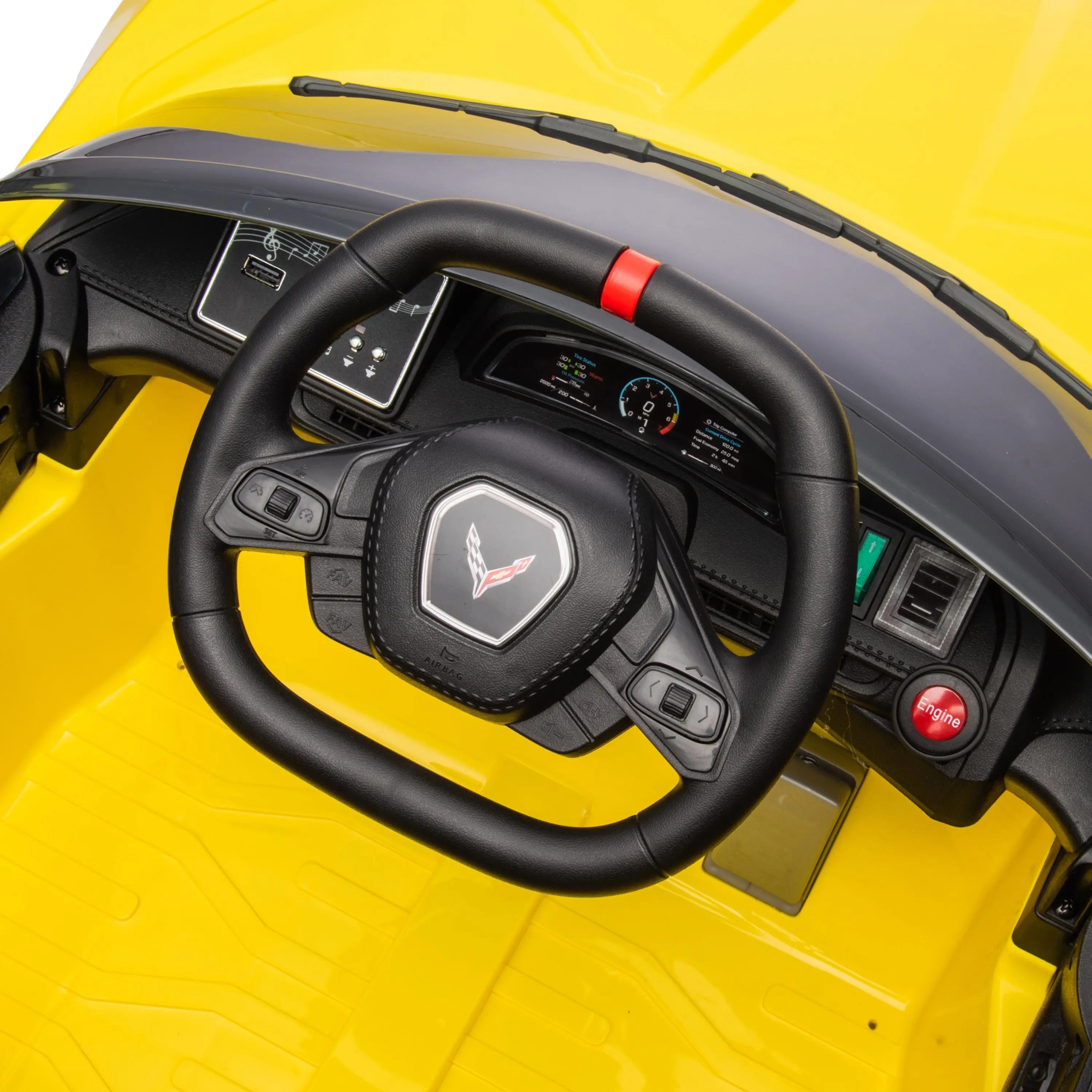 Chevrolet Corvette C8 12V 1-Seater Ride-On Car