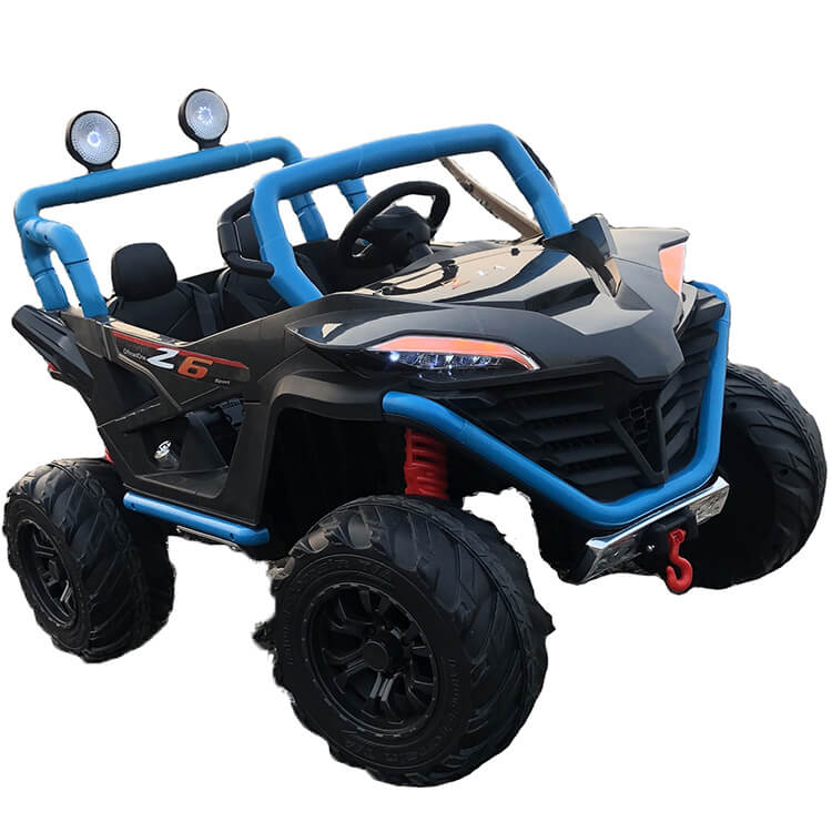 Complete Luxury Edition Sport MX 2x12V 2-Seater 4x4 Toddlers' and Kids' Ride-On UTV w/ MP3, USB, BT, Parent RC - KIDS VIP image 6