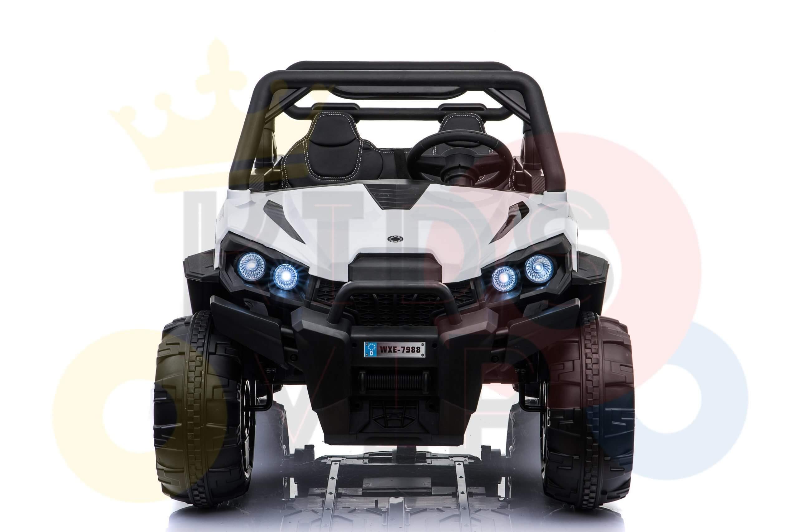 2 Seats 12V Upgraded 4WD Storm Ride On Buggy, RC image 4