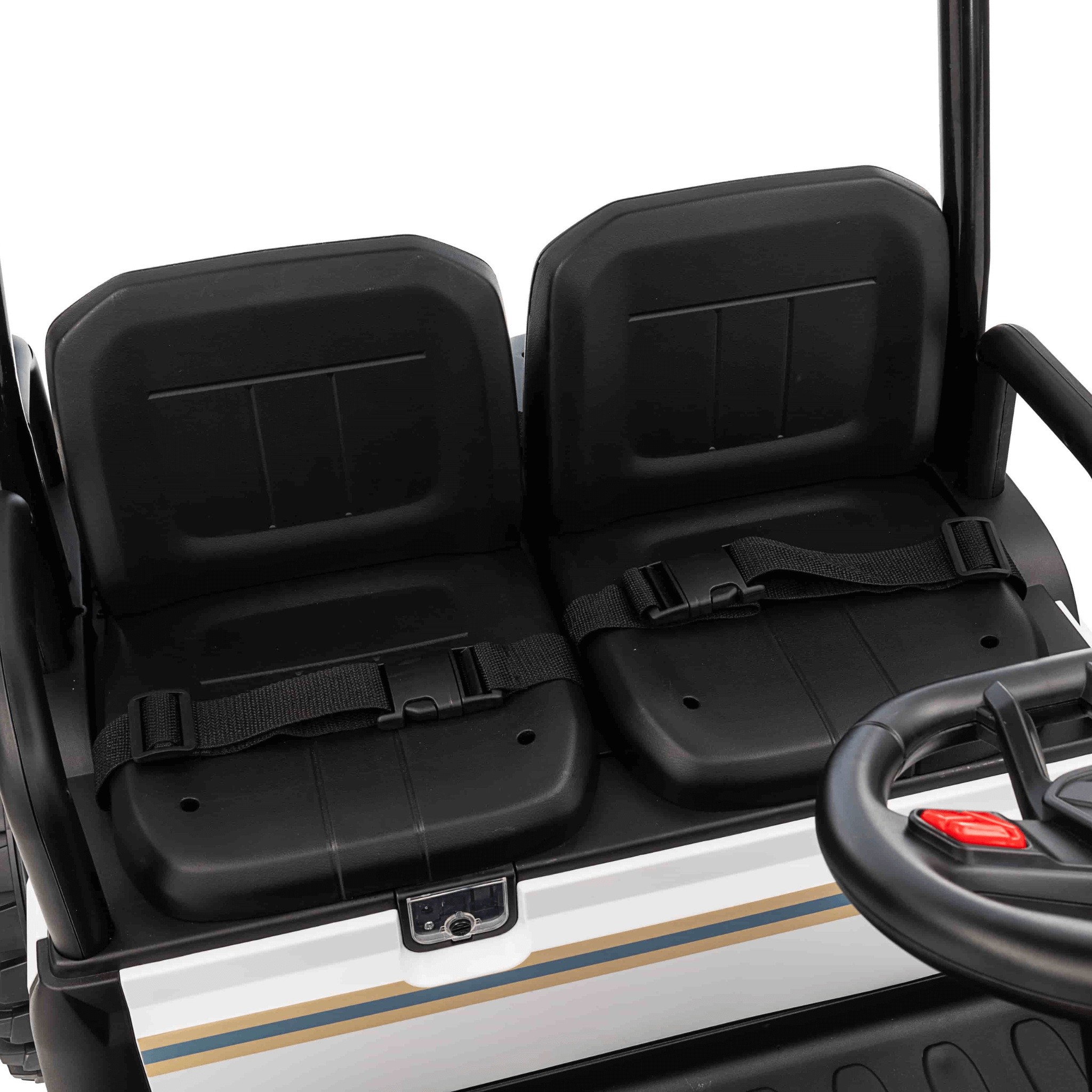 4-Seater ,24V/4WD Kids Ride-On Golf Buggy with Remote Control image 1