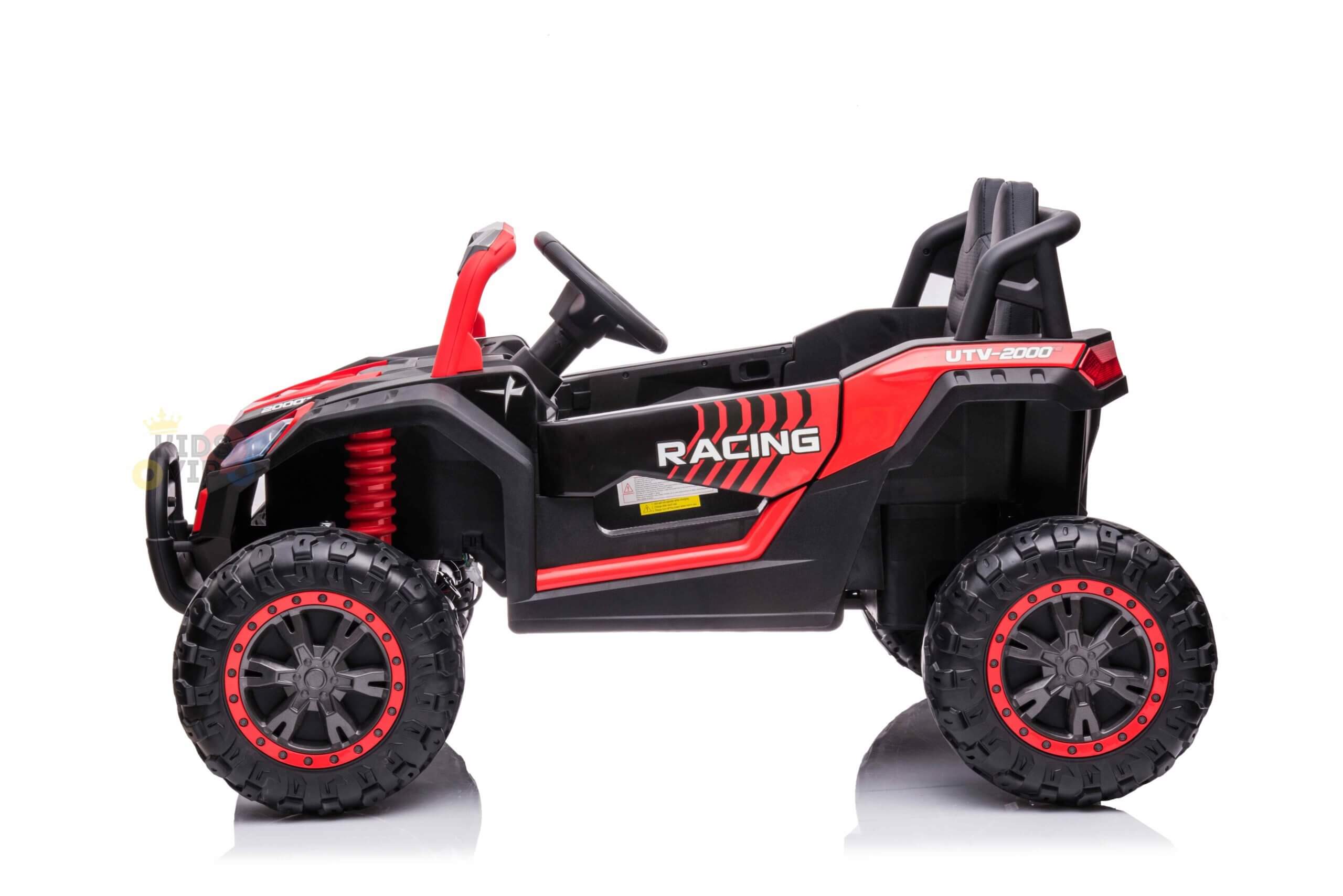 Blade Junior Edition 12V 4WD Ride-On Buggy / UTV | Remote Control, USB, SD | Red image 2