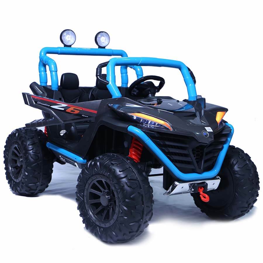 Complete Luxury Edition Sport MX 2x12V 2-Seater 4x4 Toddlers' and Kids' Ride-On UTV w/ MP3, USB, BT, Parent RC - KIDS VIP image 10