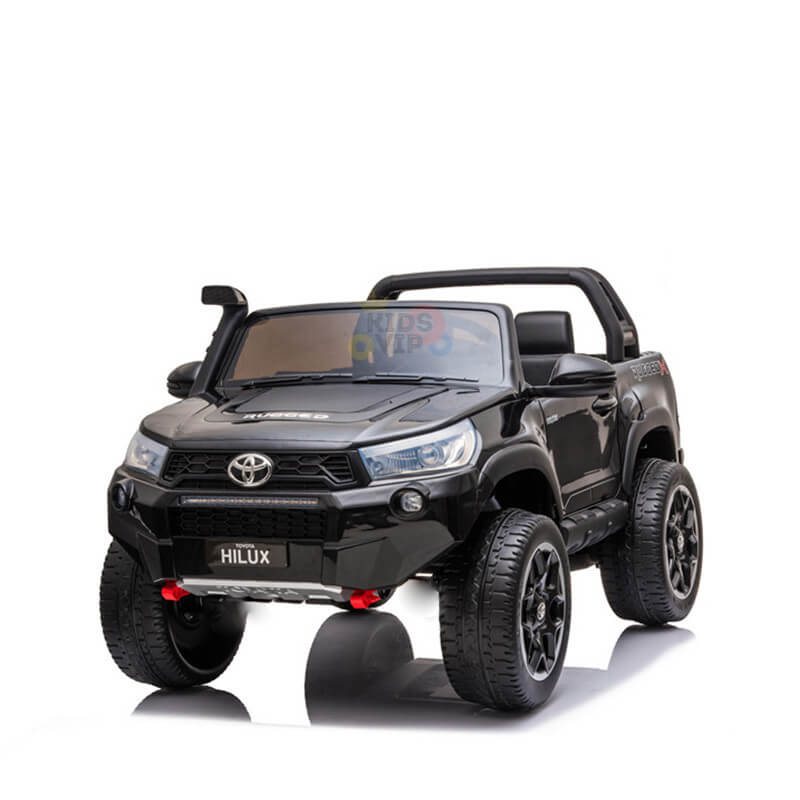 Toyota Hilux 24V Ride-On | Remote Control & MP4 | Black image 1